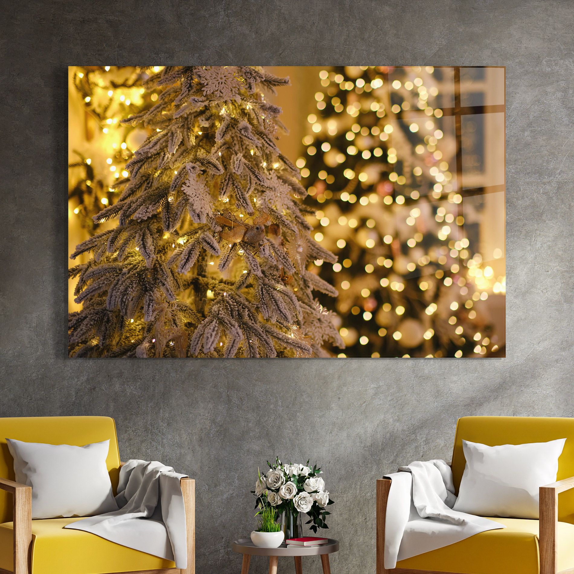 Beautiful Christmas Lights mockup 4