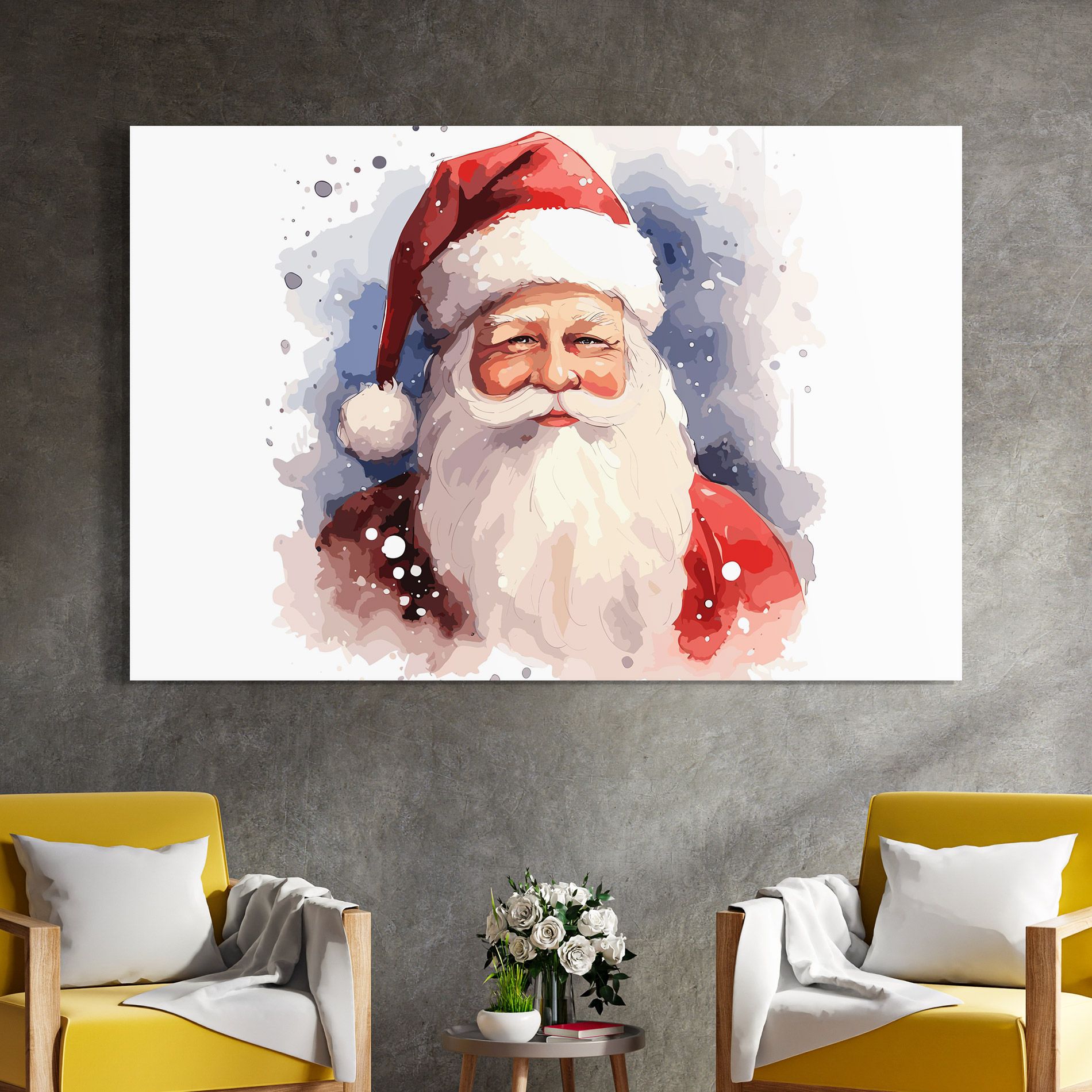Cute Santa mockup 4