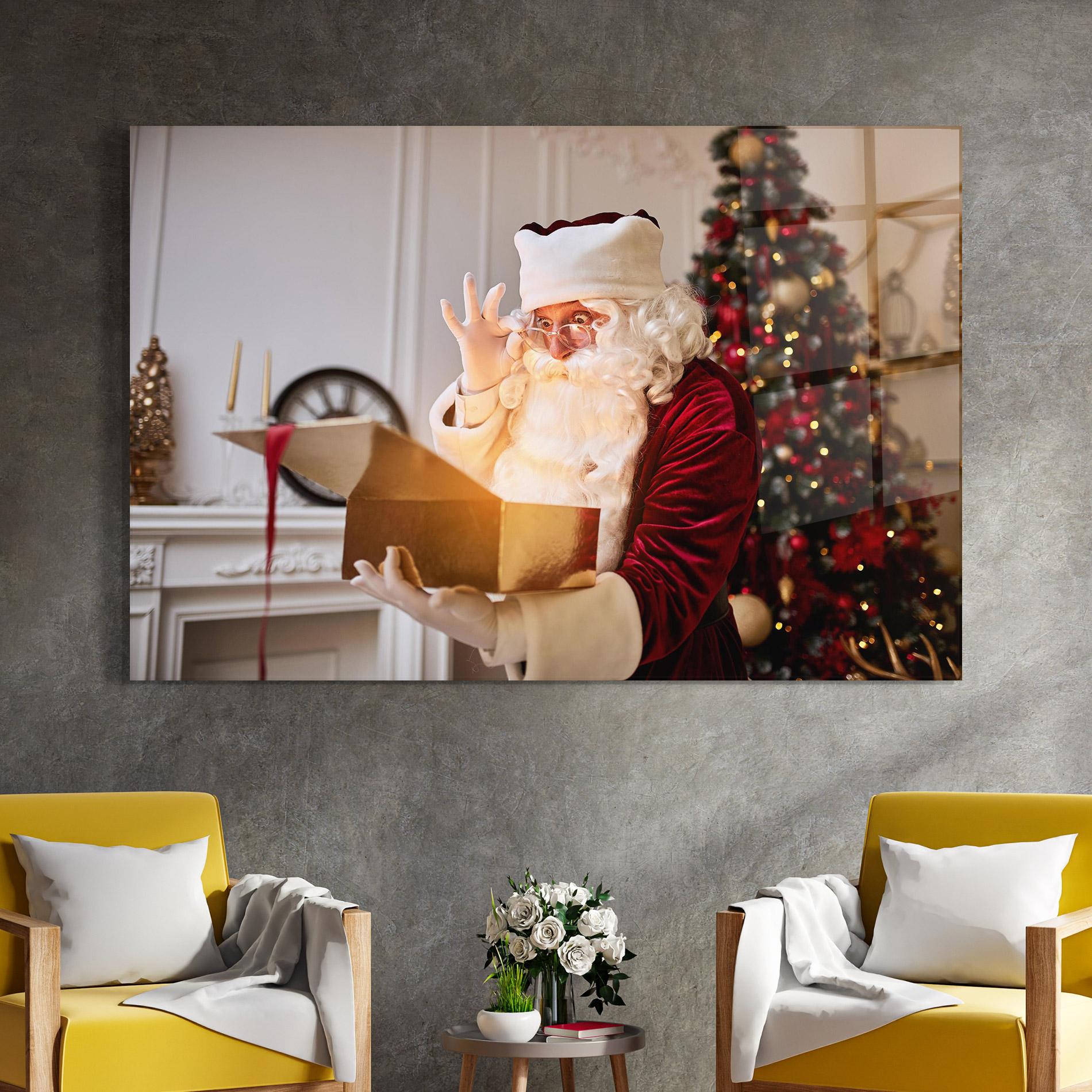 Tablou Sticla Magical Glowing Gift mockup 4