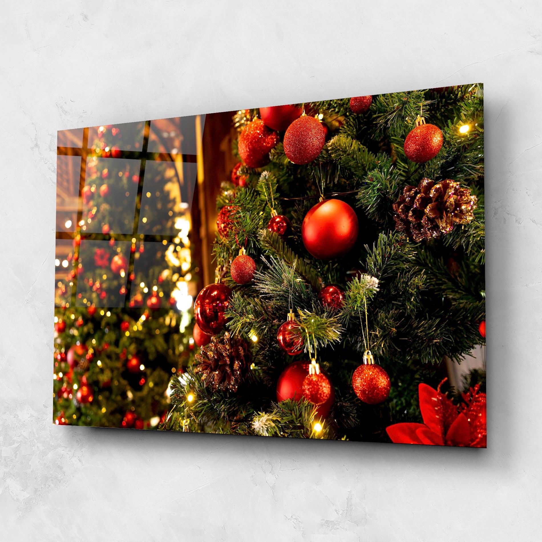 Tablou Sticla Christmas Concept mockup 1