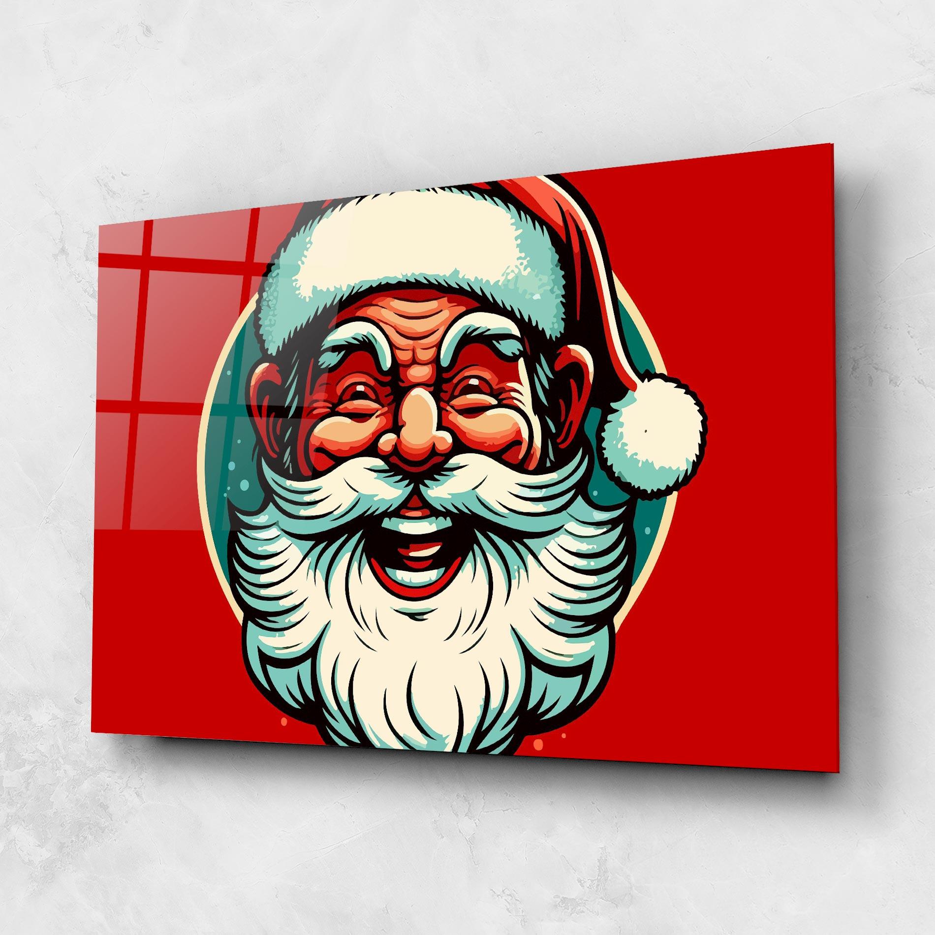 Tablou Sticla Crazy Smile mockup 1