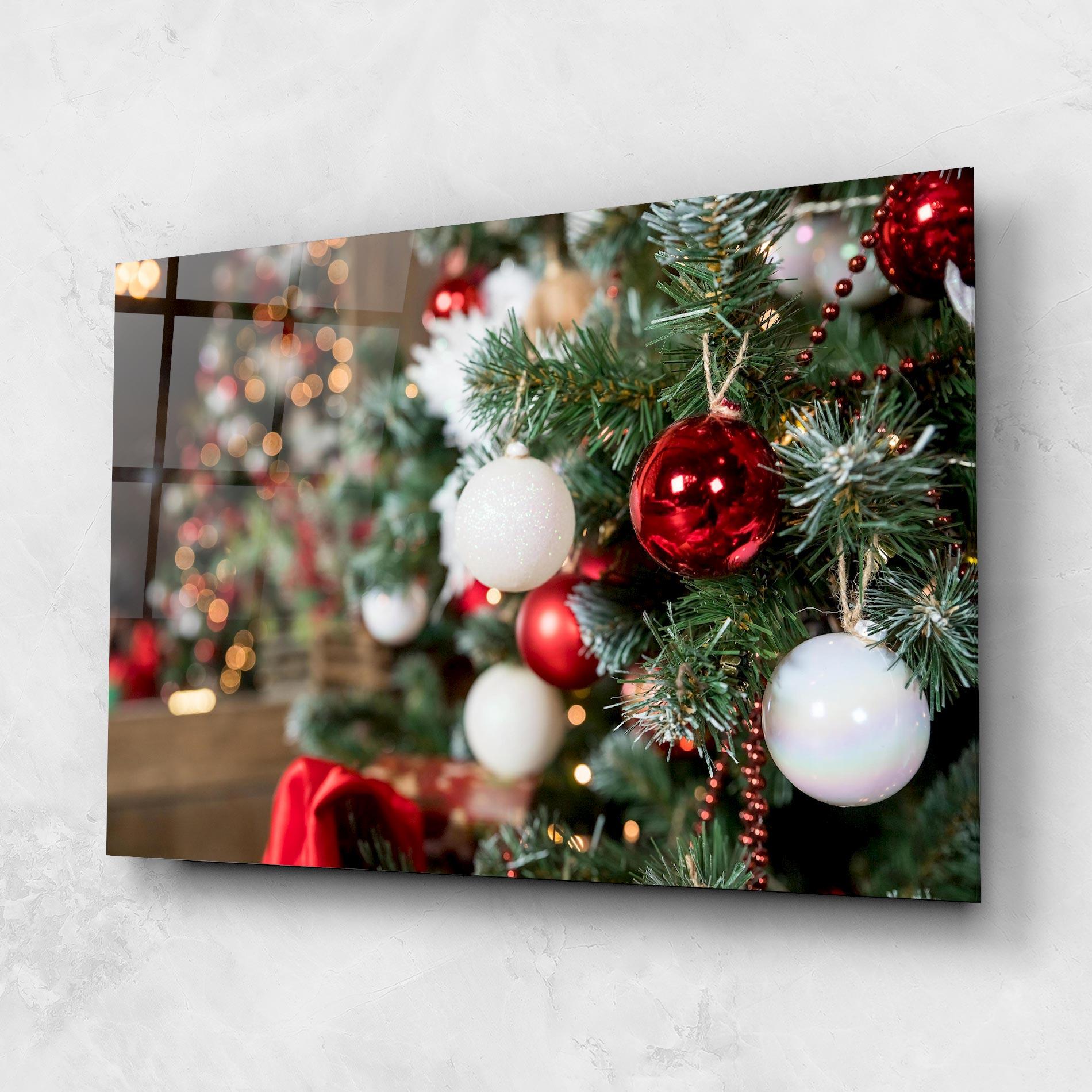 Tablou Sticla Magic Christmas Home mockup 1