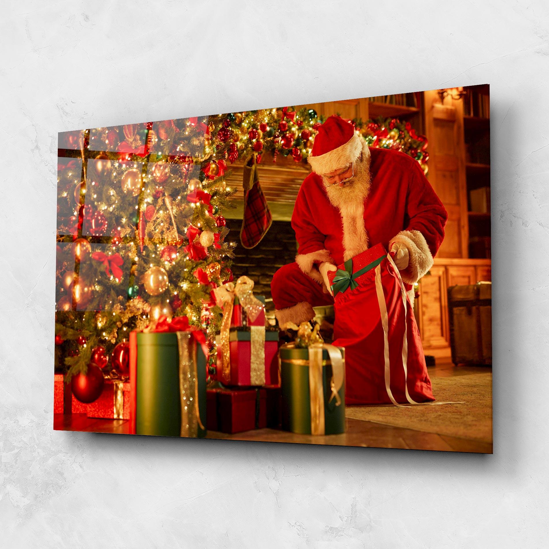 Tablou Sticla Presenting Gifts mockup 1