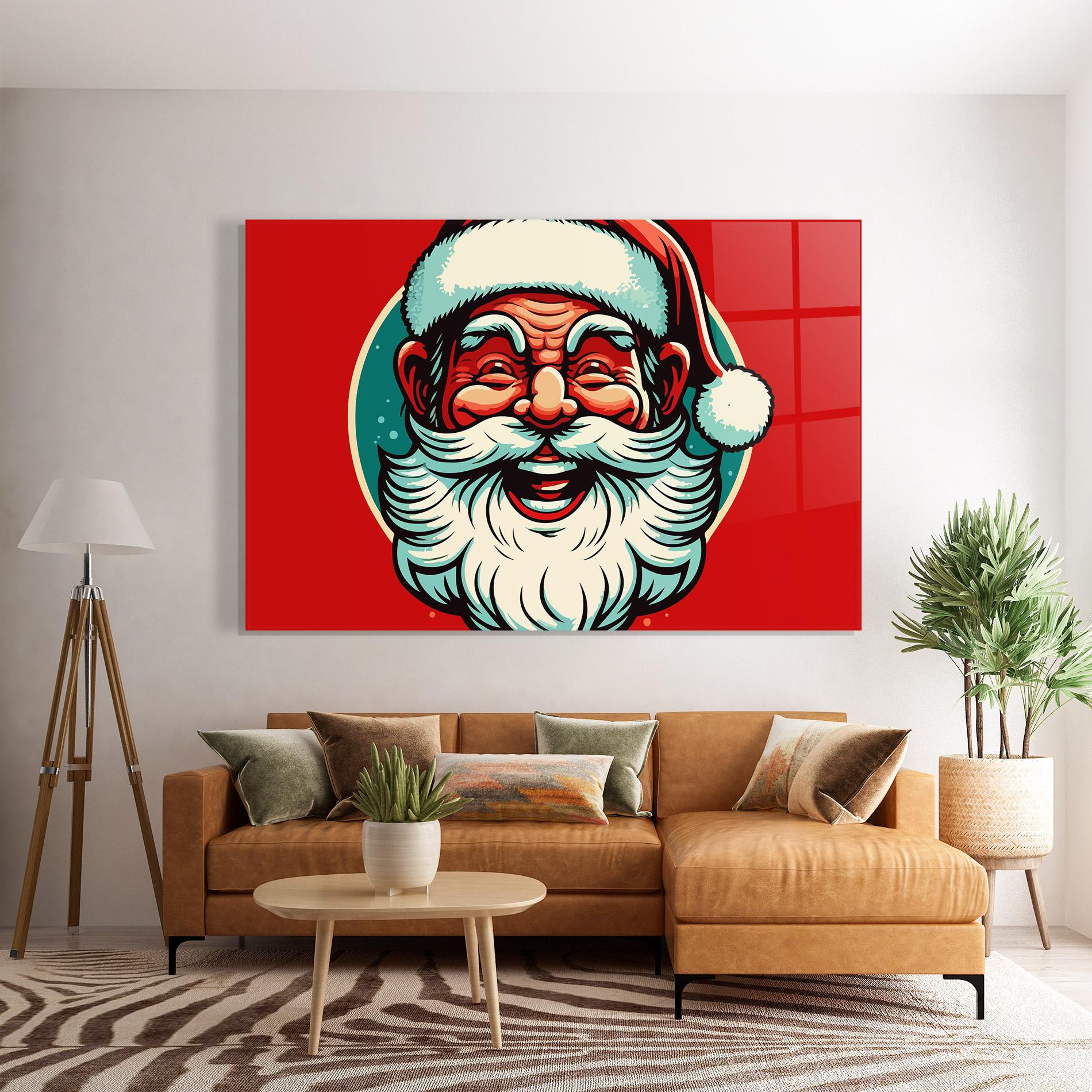 Tablou Sticla Crazy Smile mockup 7