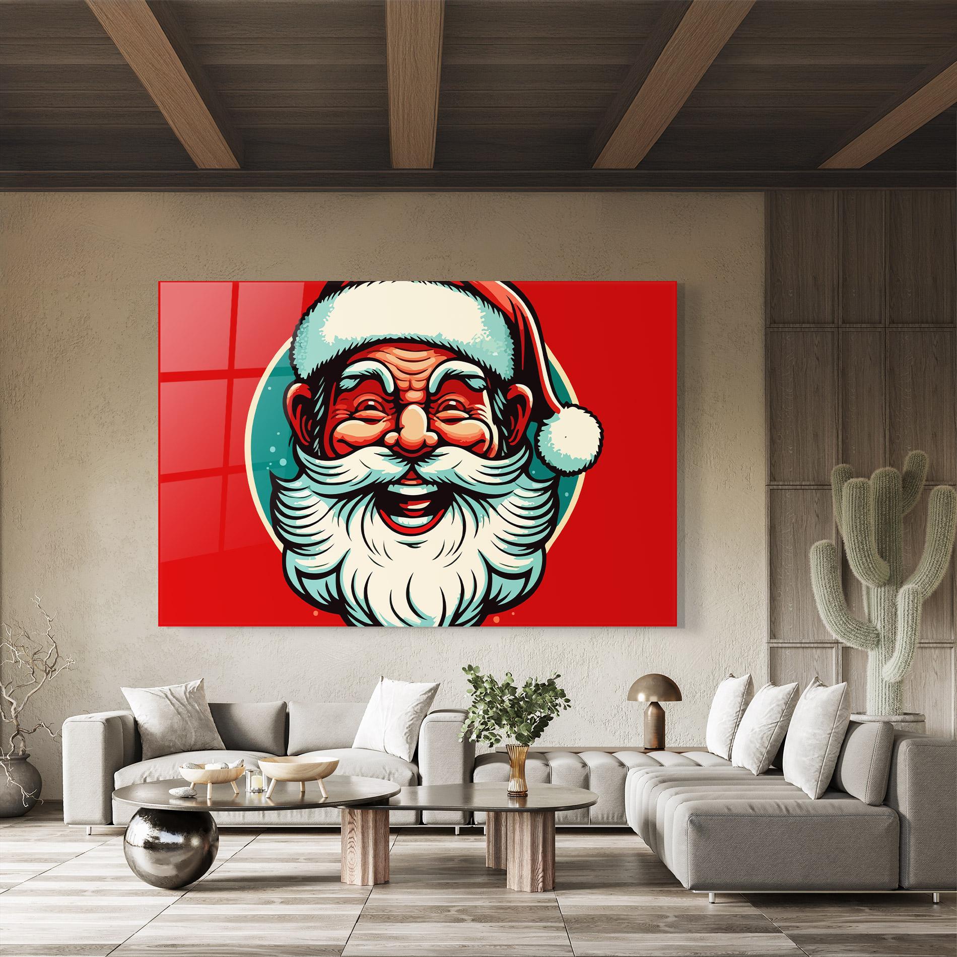 Tablou Sticla Crazy Smile mockup 8