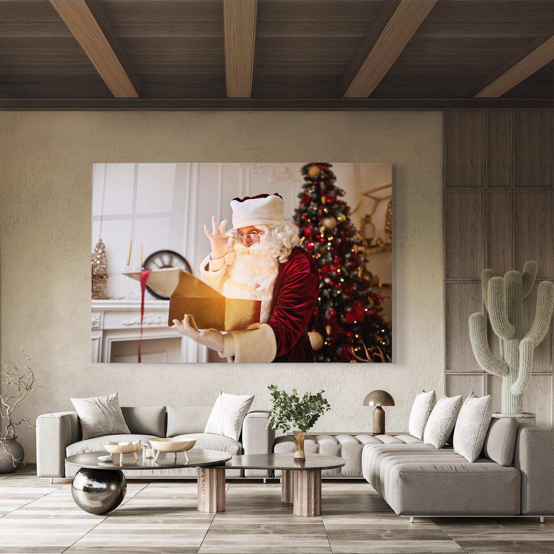 Tablou Sticla Magical Glowing Gift mockup 8