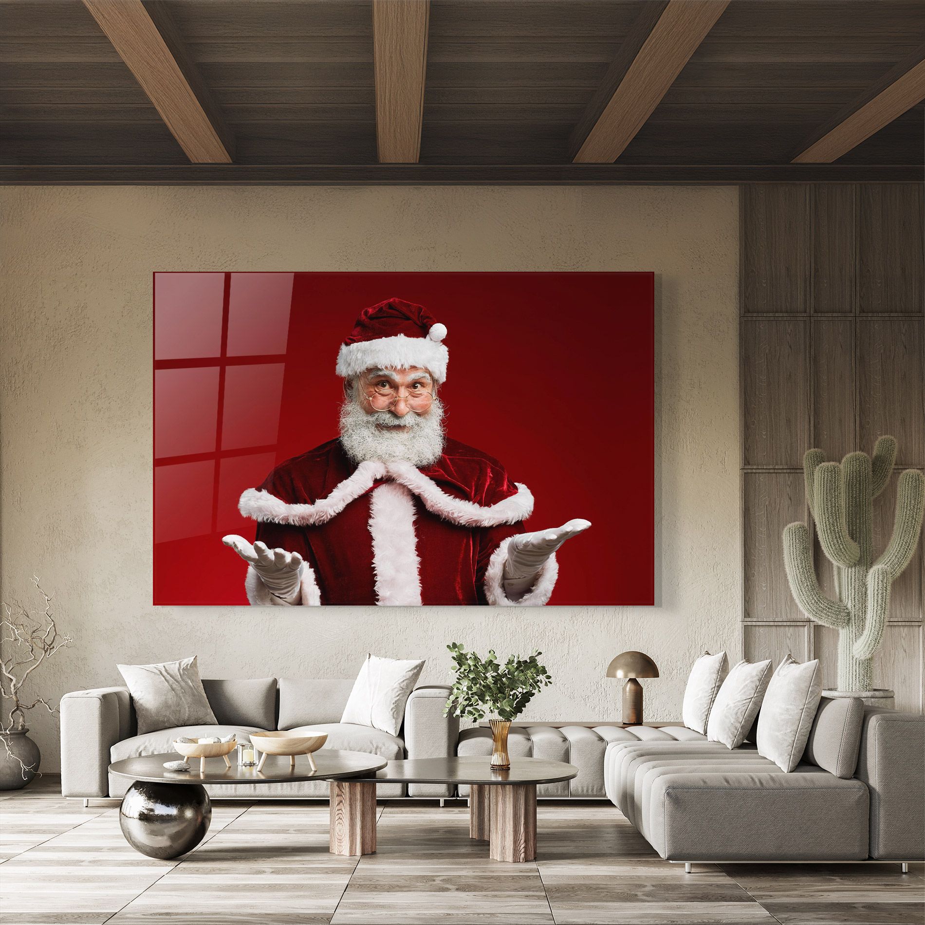 Santa Welcoming You mockup 8