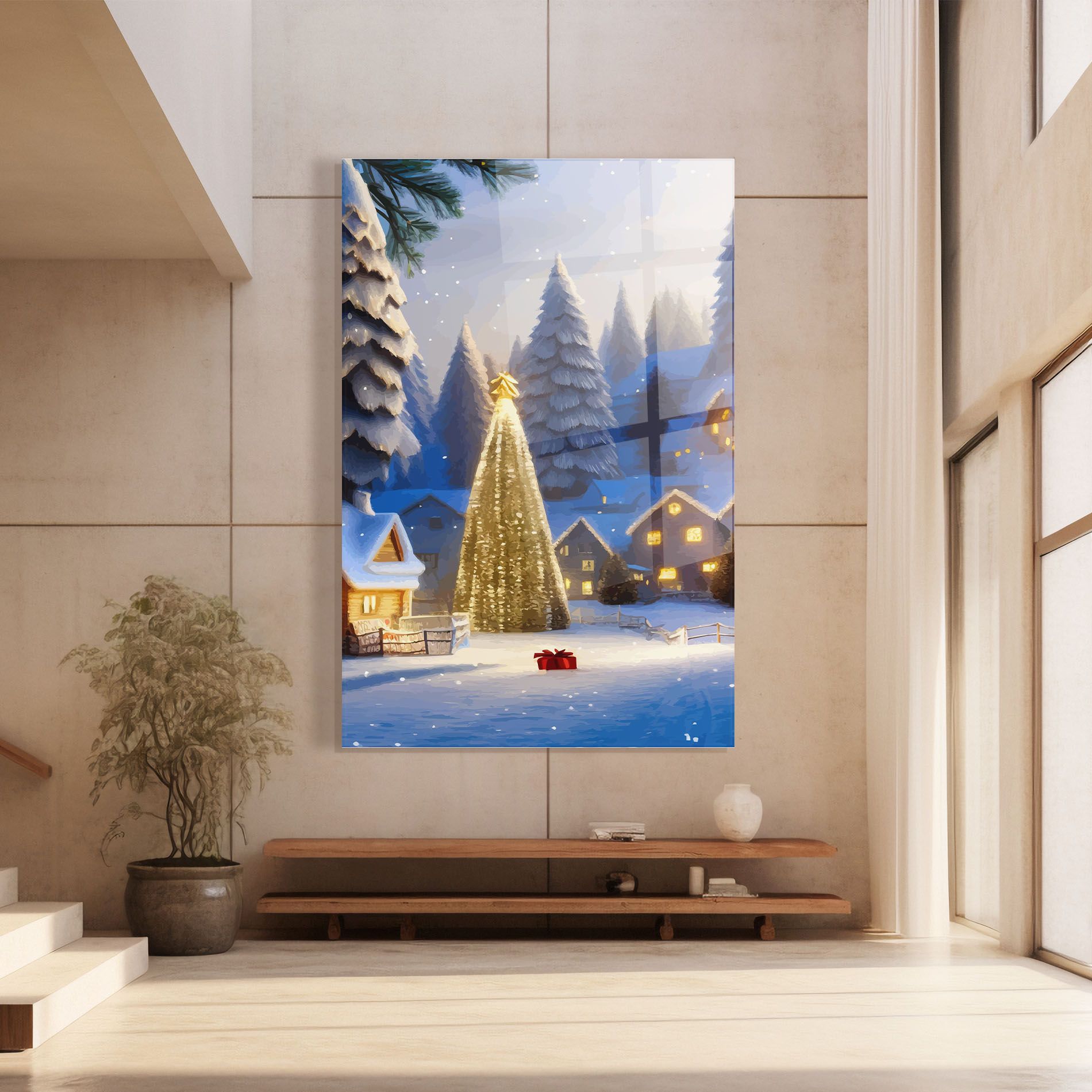 Fairy Tale Christmas House mockup 8