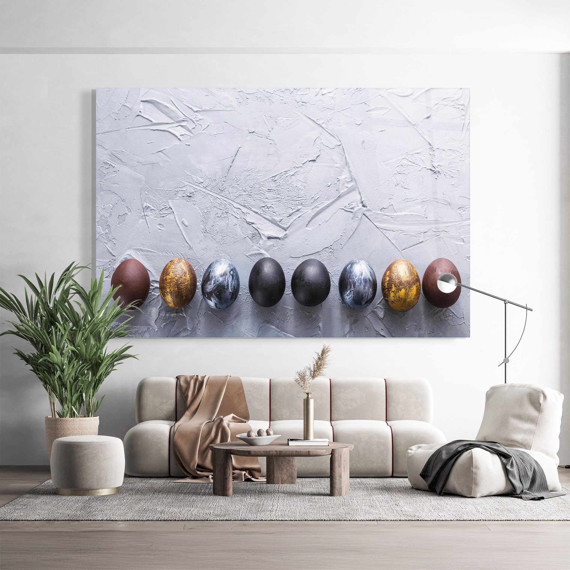 Easter Eggs Painted mockup 9