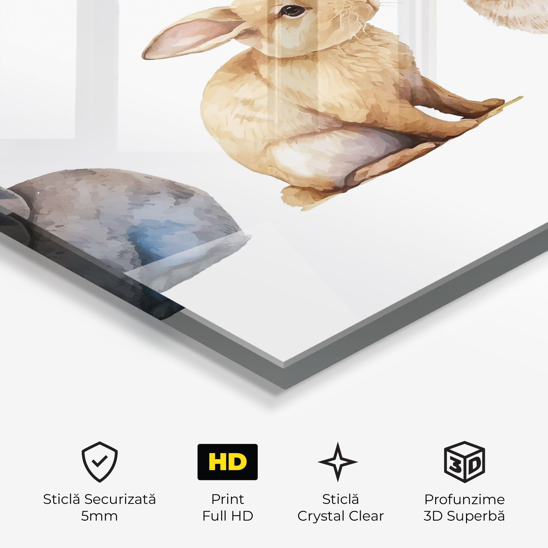 Tree Easter Bunnies mockup 3