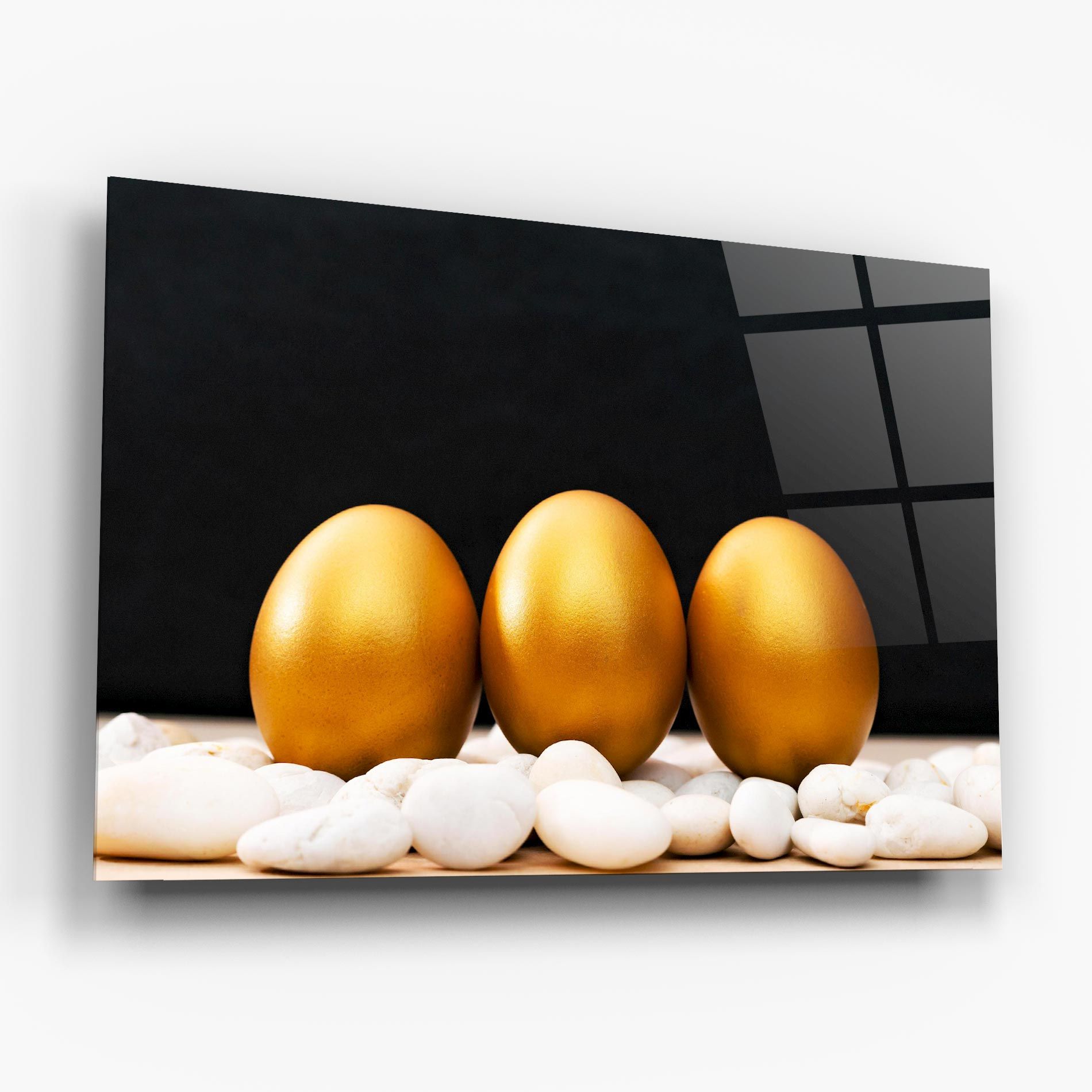 Golden Easter Egg mockup 6