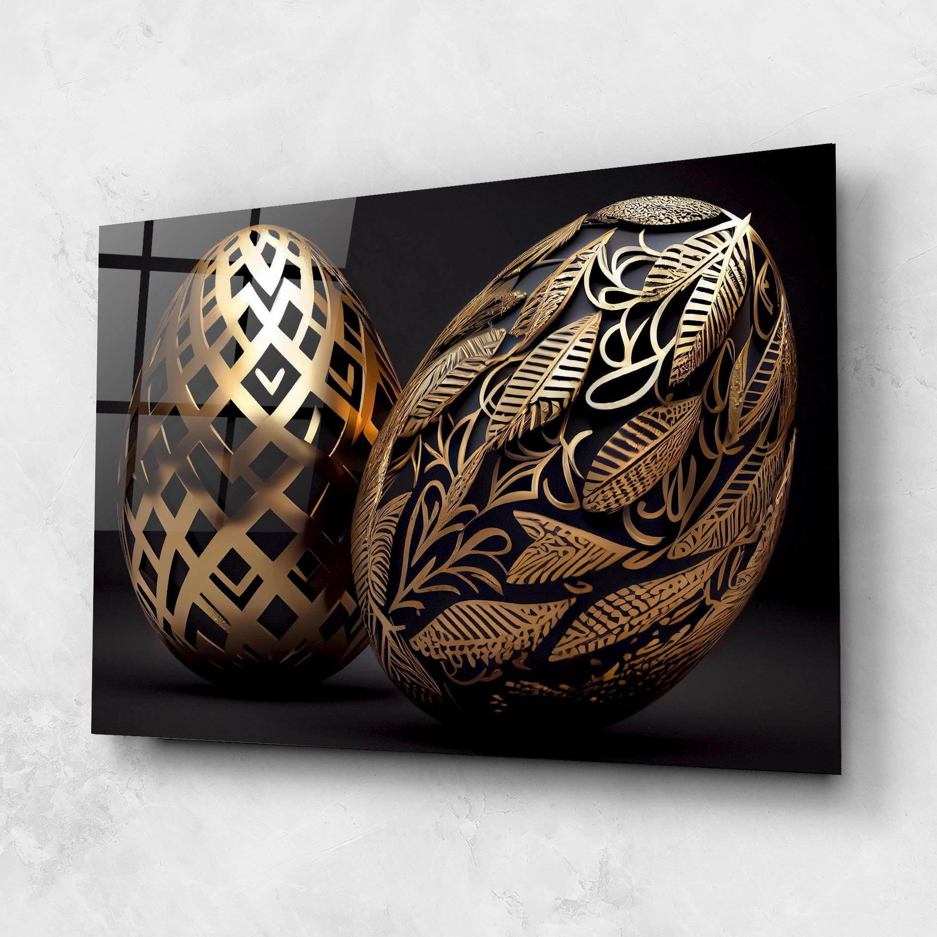 Black Golden Eggs mockup 1