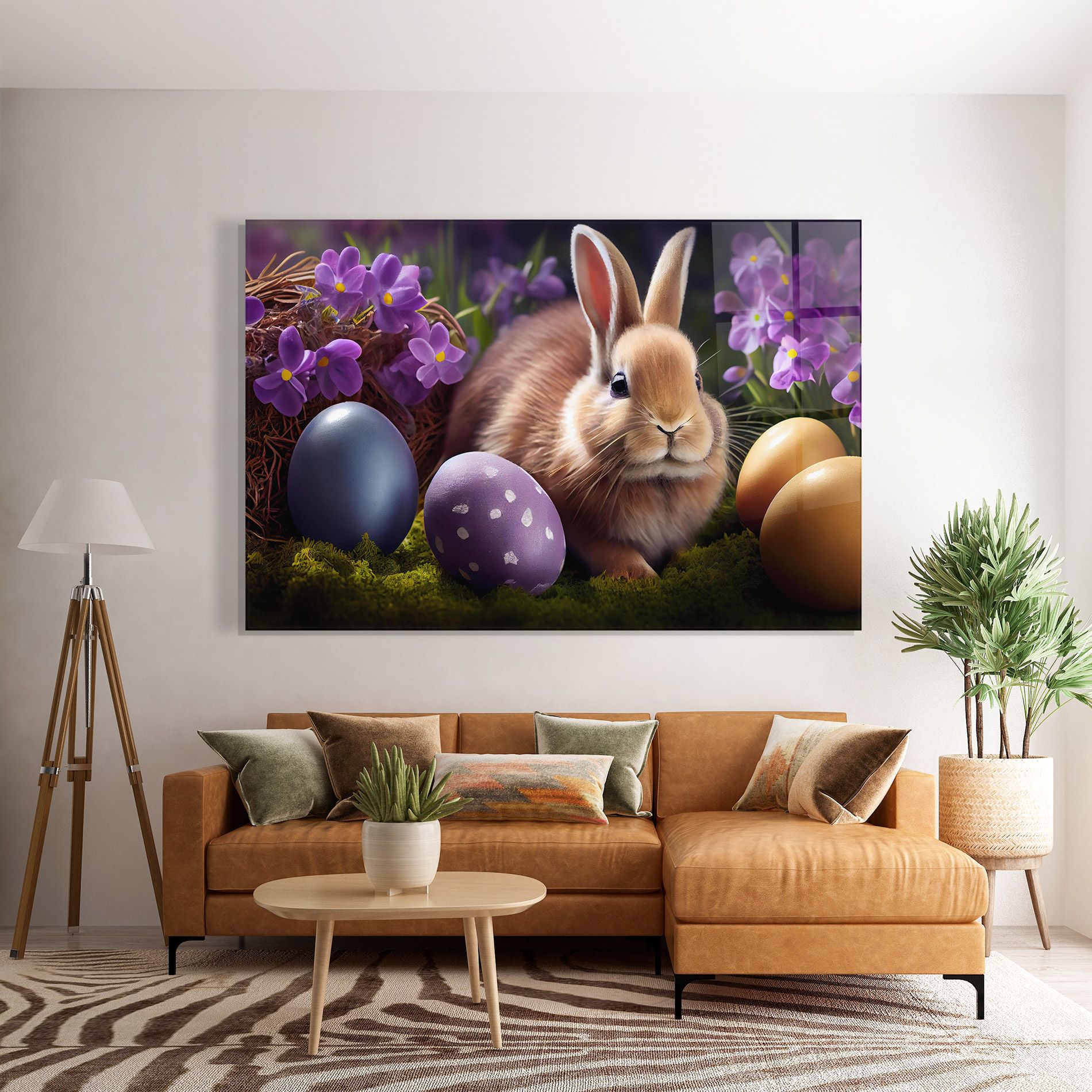 Cute Easter Rabbit mockup 7