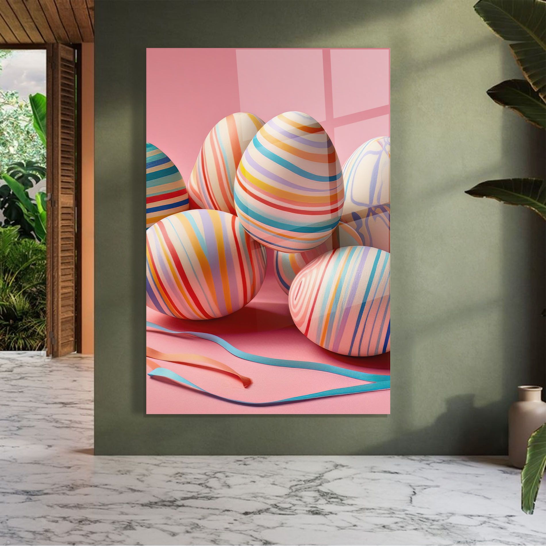 Easter Eggs Ribbons mockup 7