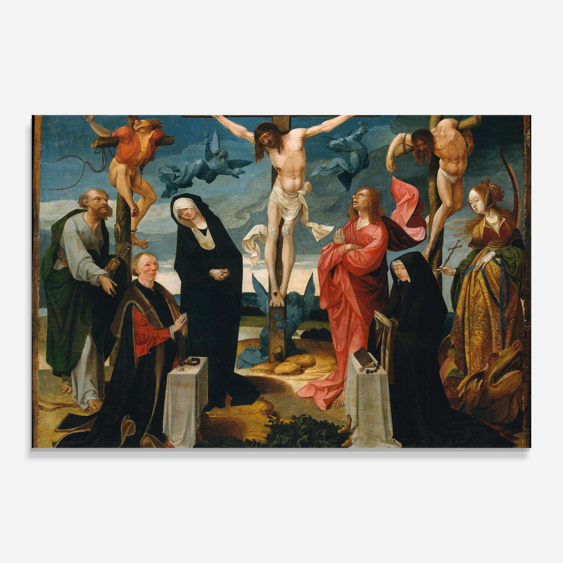 Jesus Cross Birds mockup 0