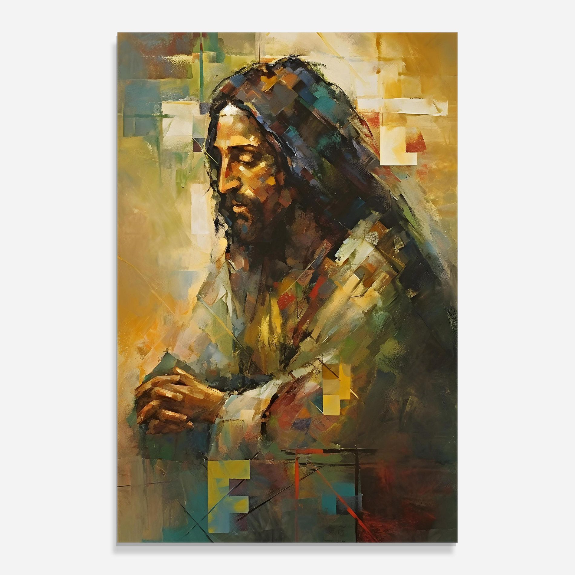 Christ Painting Art mockup 0
