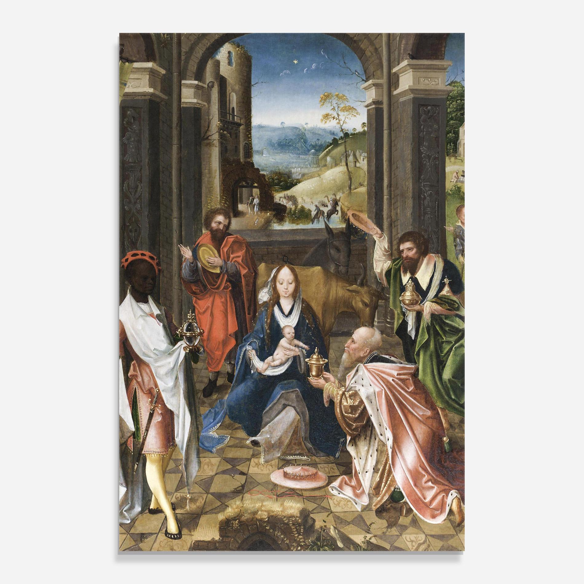 Tablou Sticla Merciful Miracle mockup 0