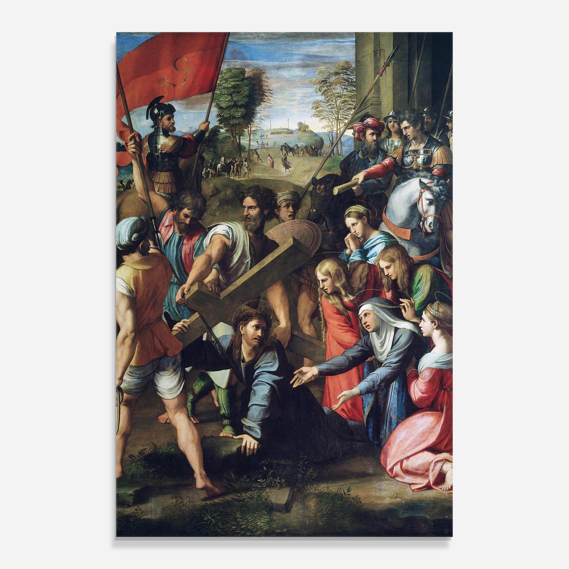 Tablou Sticla Taking The Cross mockup 0