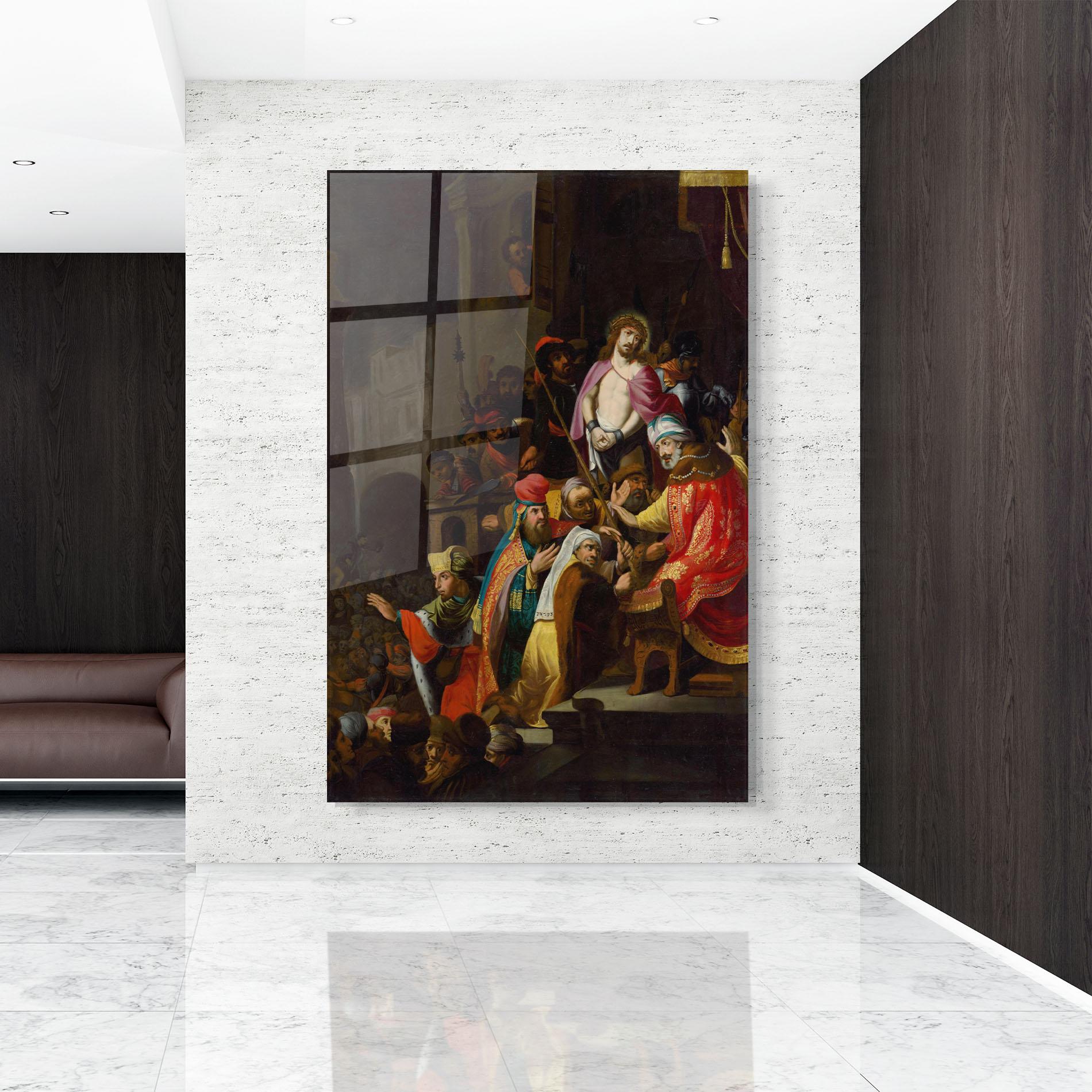 Tablou Sticla Devine Revelation mockup 9