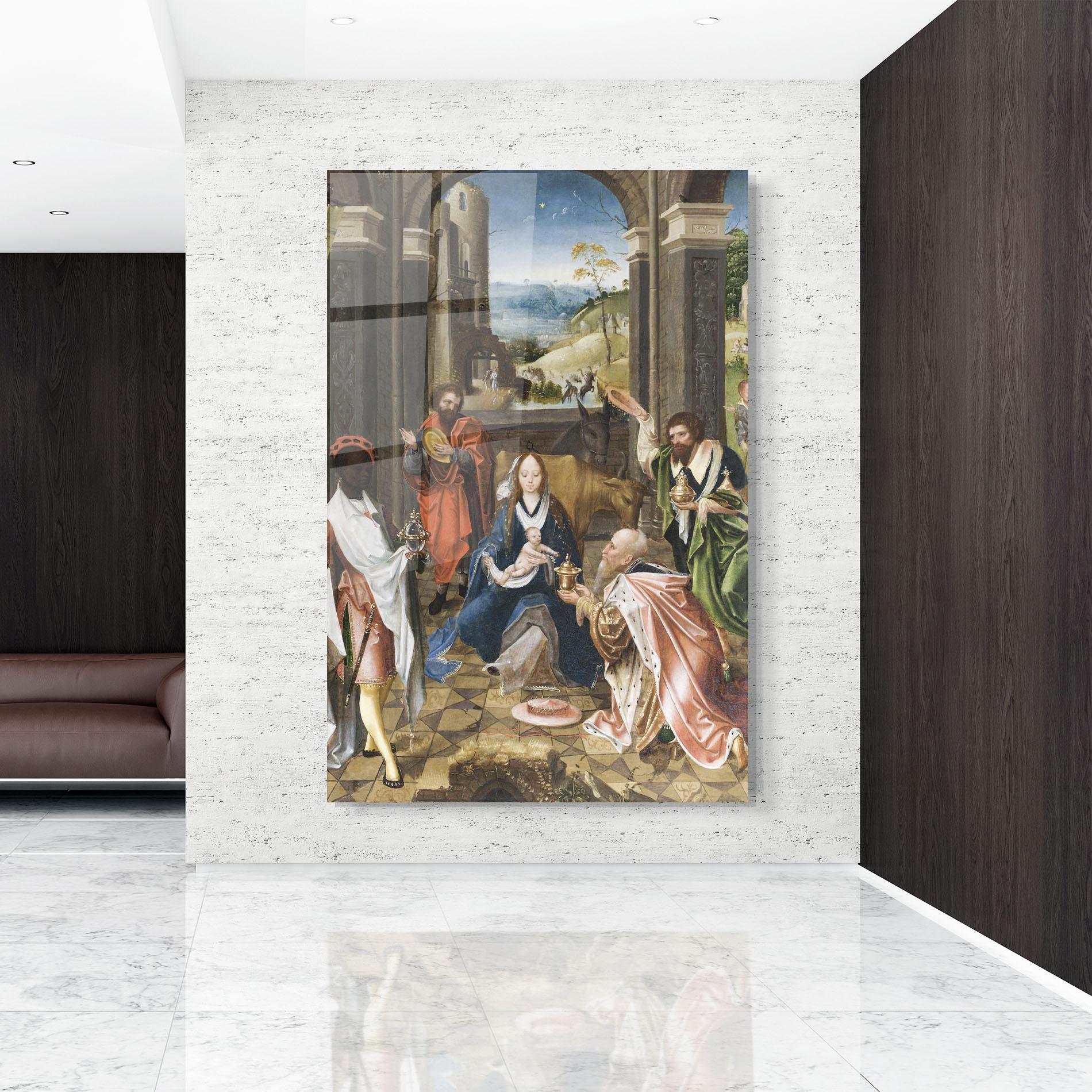 Tablou Sticla Merciful Miracle mockup 9