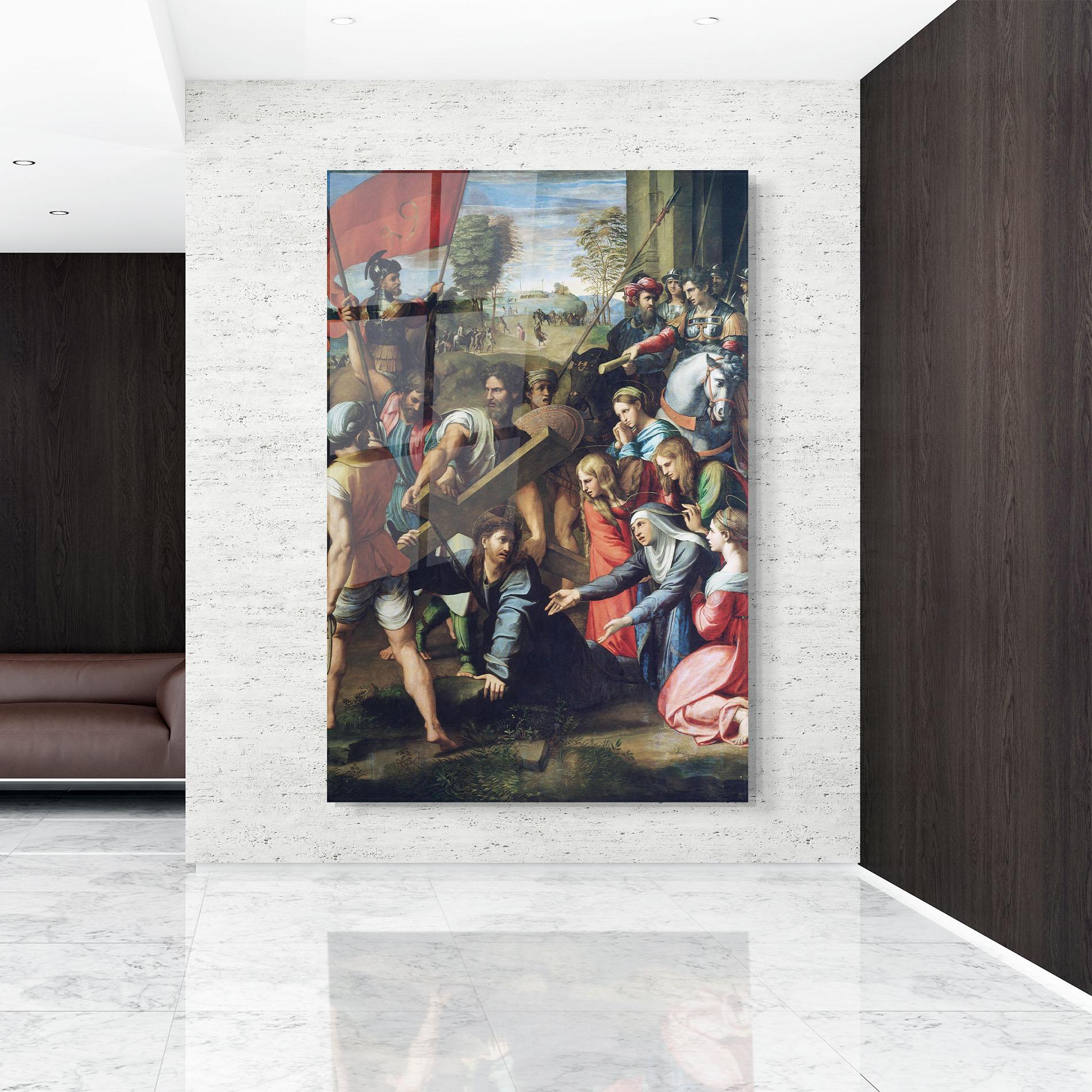 Tablou Sticla Taking The Cross mockup 9