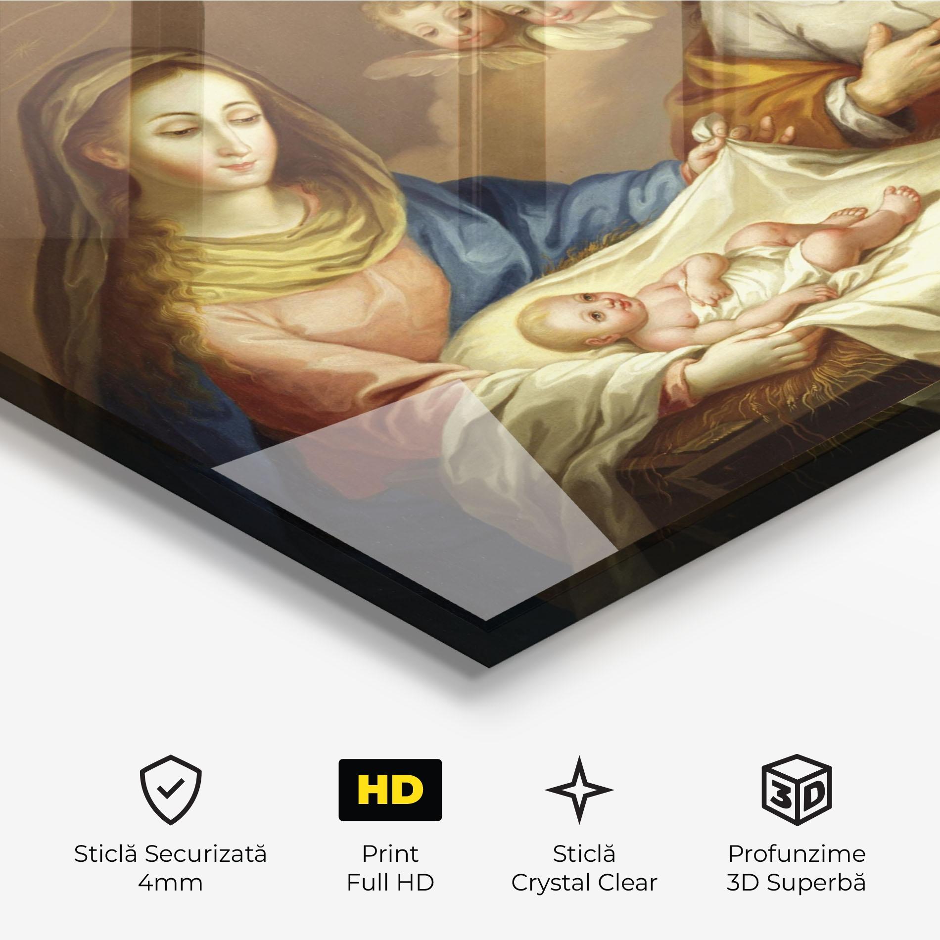 Tablou Sticla Devine Reflection mockup 3