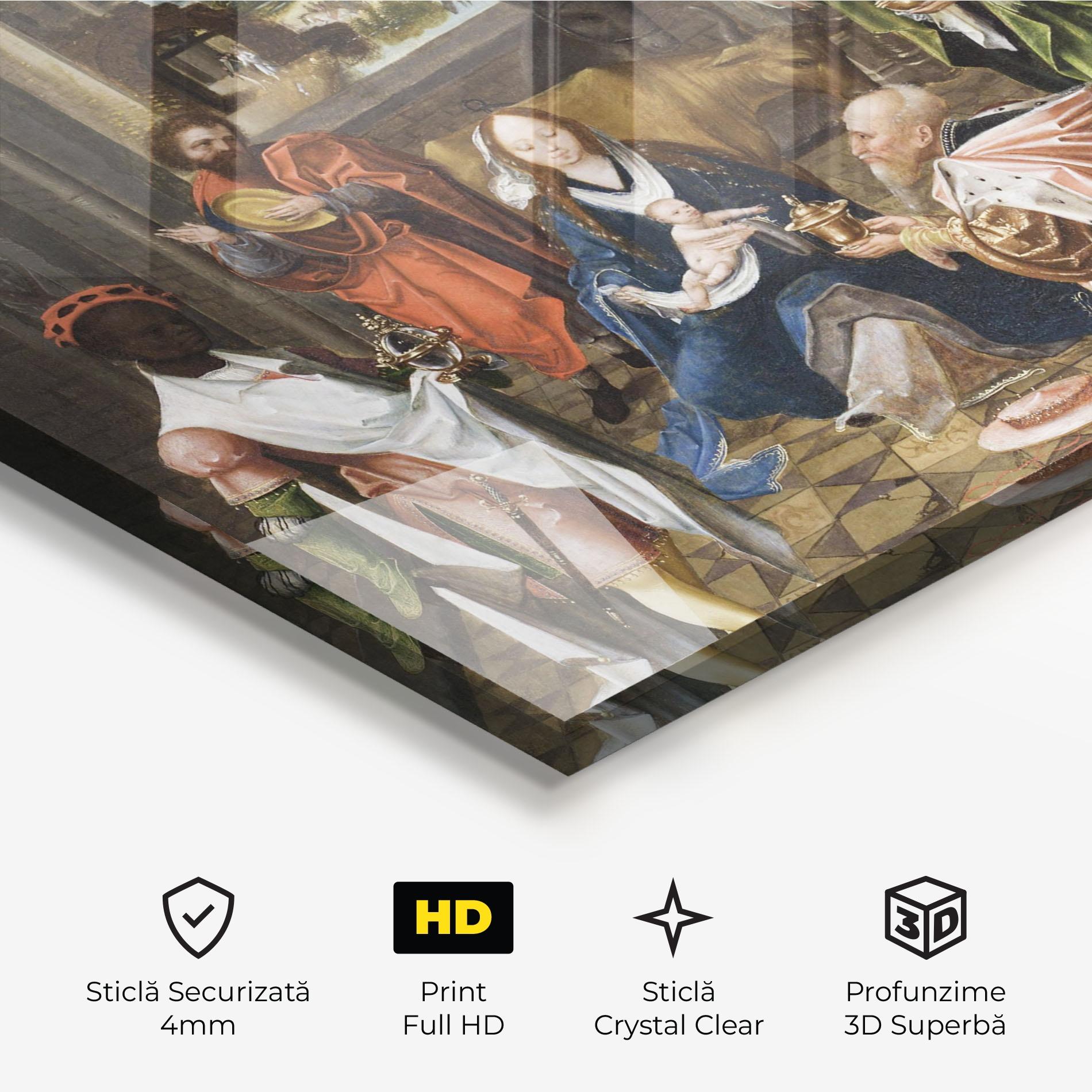 Tablou Sticla Merciful Miracle mockup 3