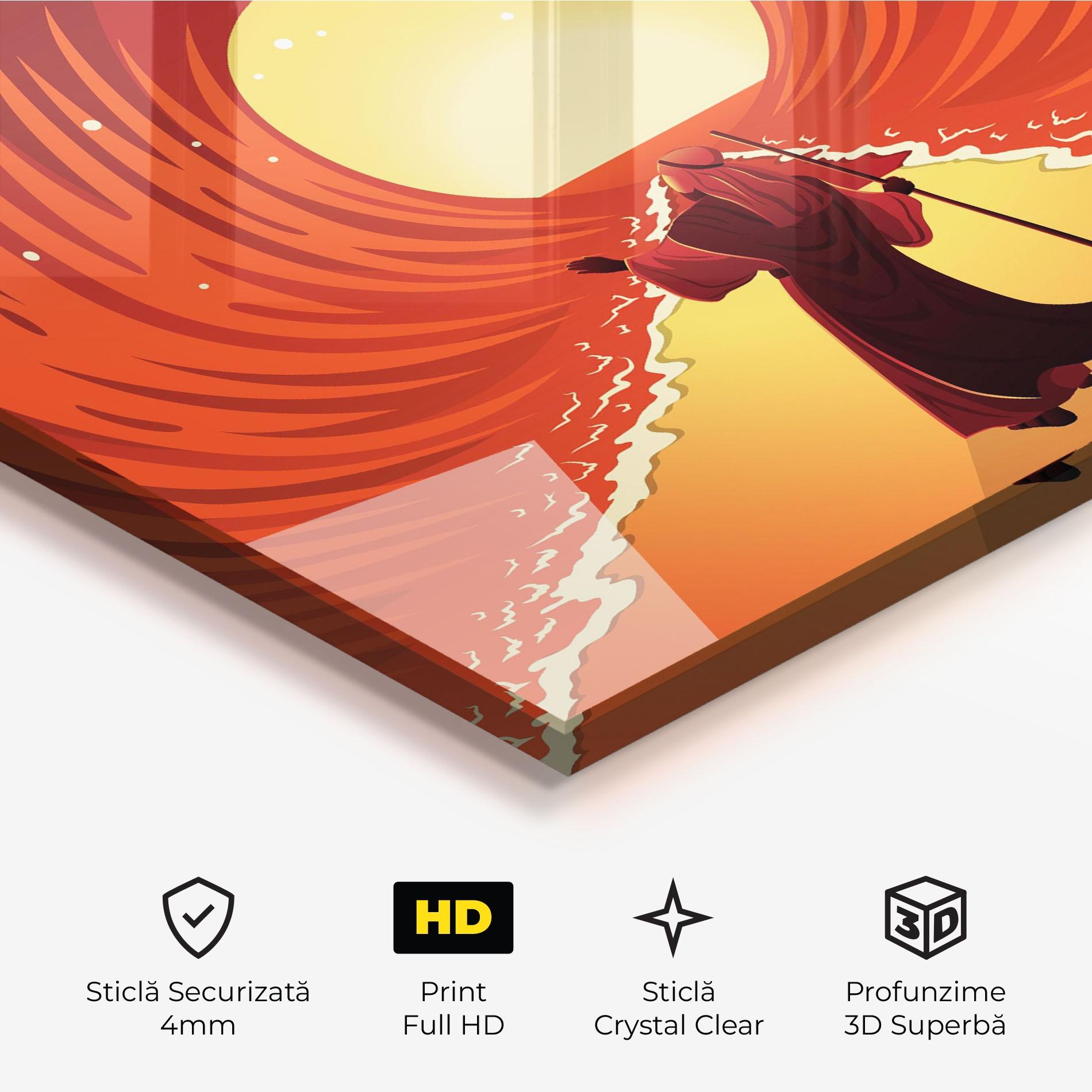 Tablou Sticla Moses mockup 3