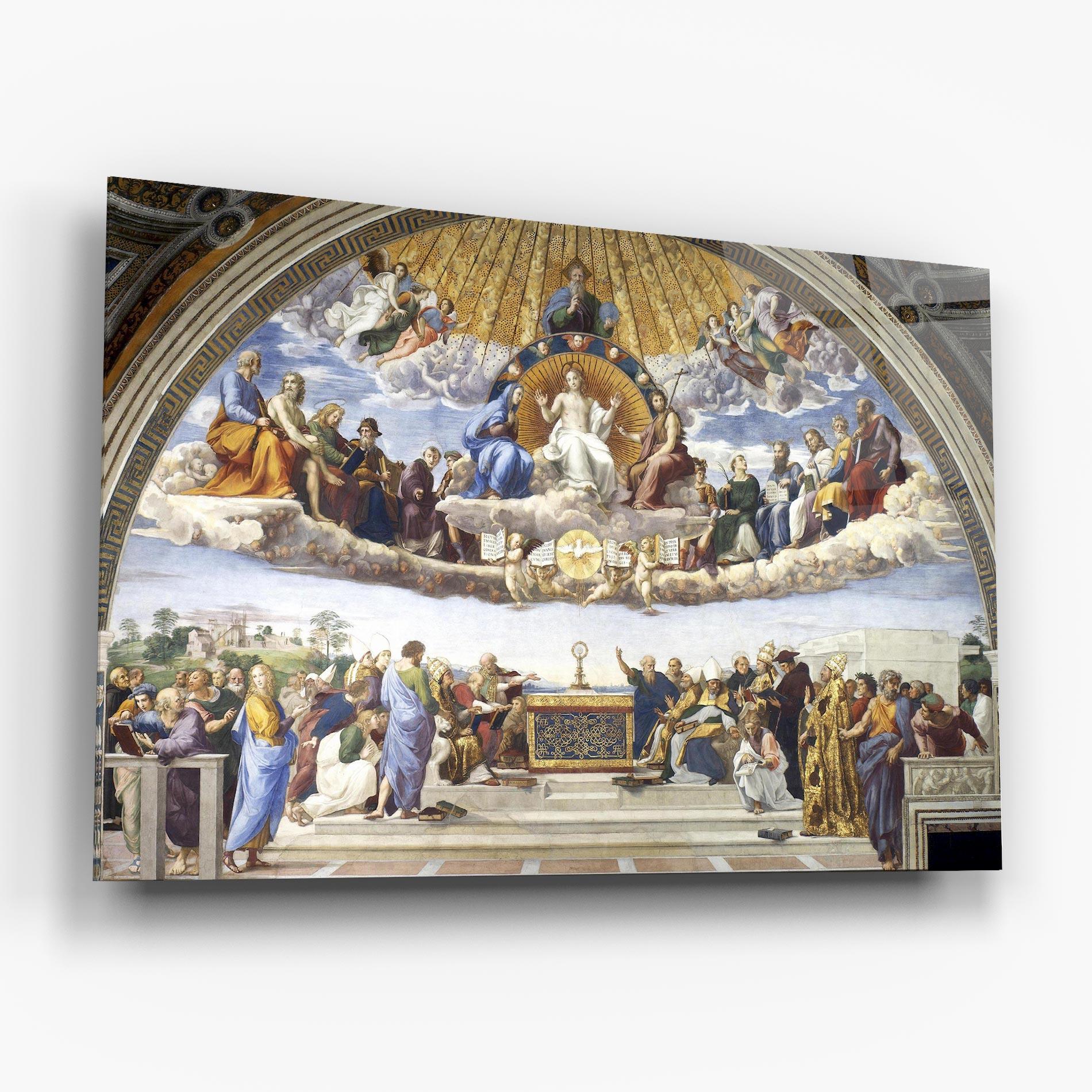 Tablou Sticla Holy Light mockup 6