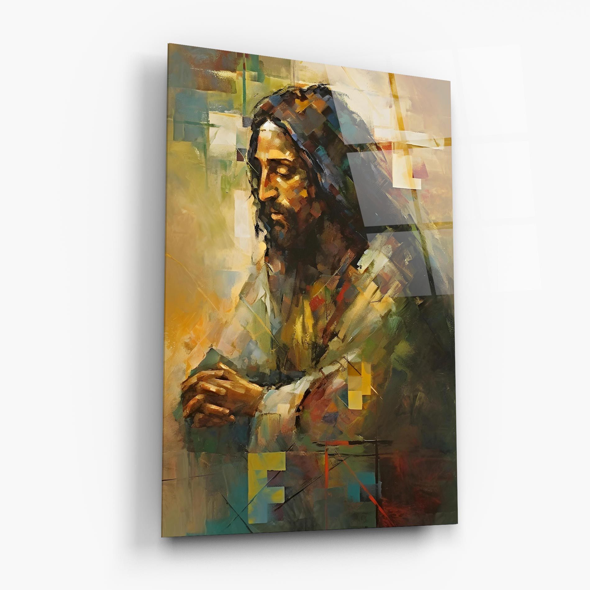 Christ Painting Art mockup 6