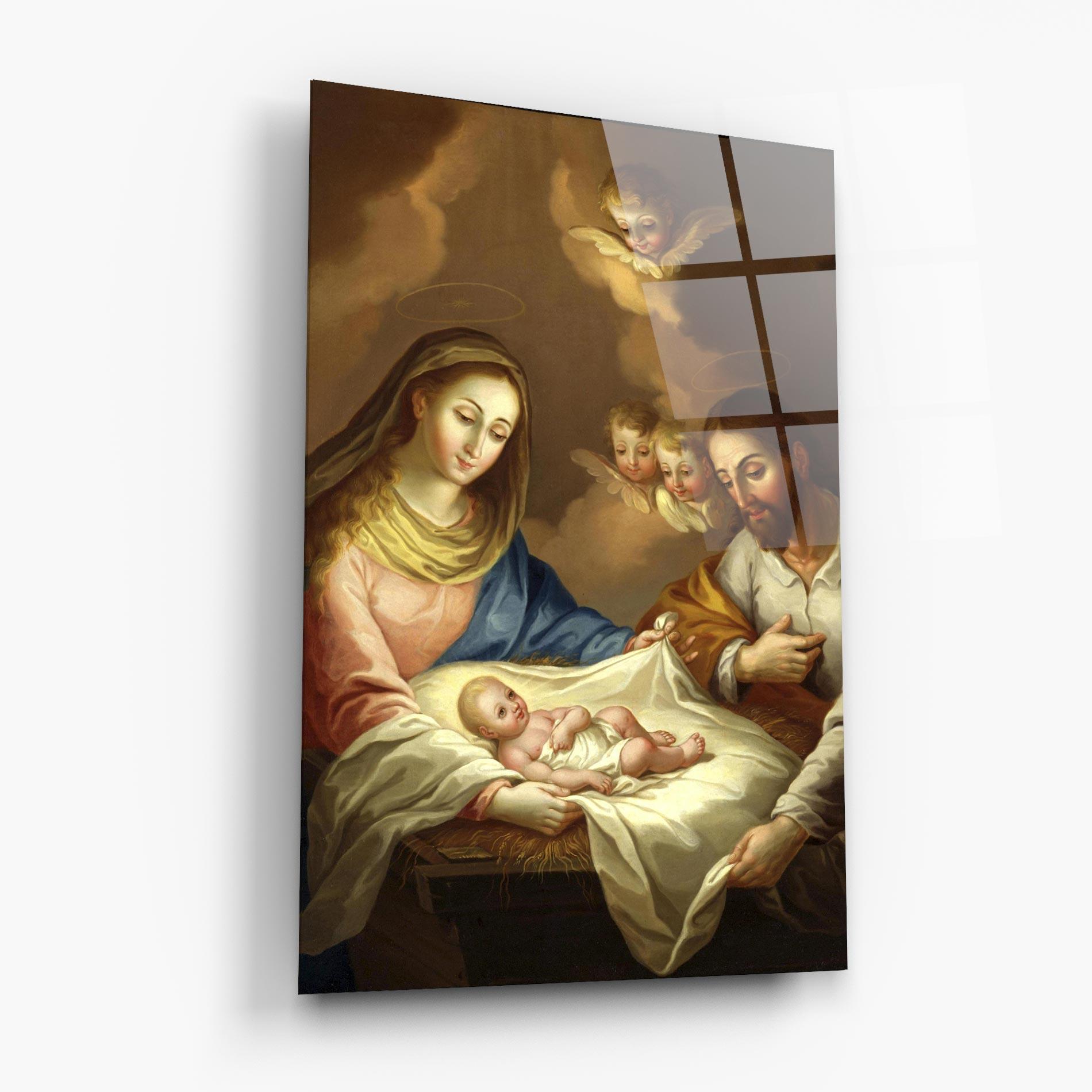 Tablou Sticla Devine Reflection mockup 6