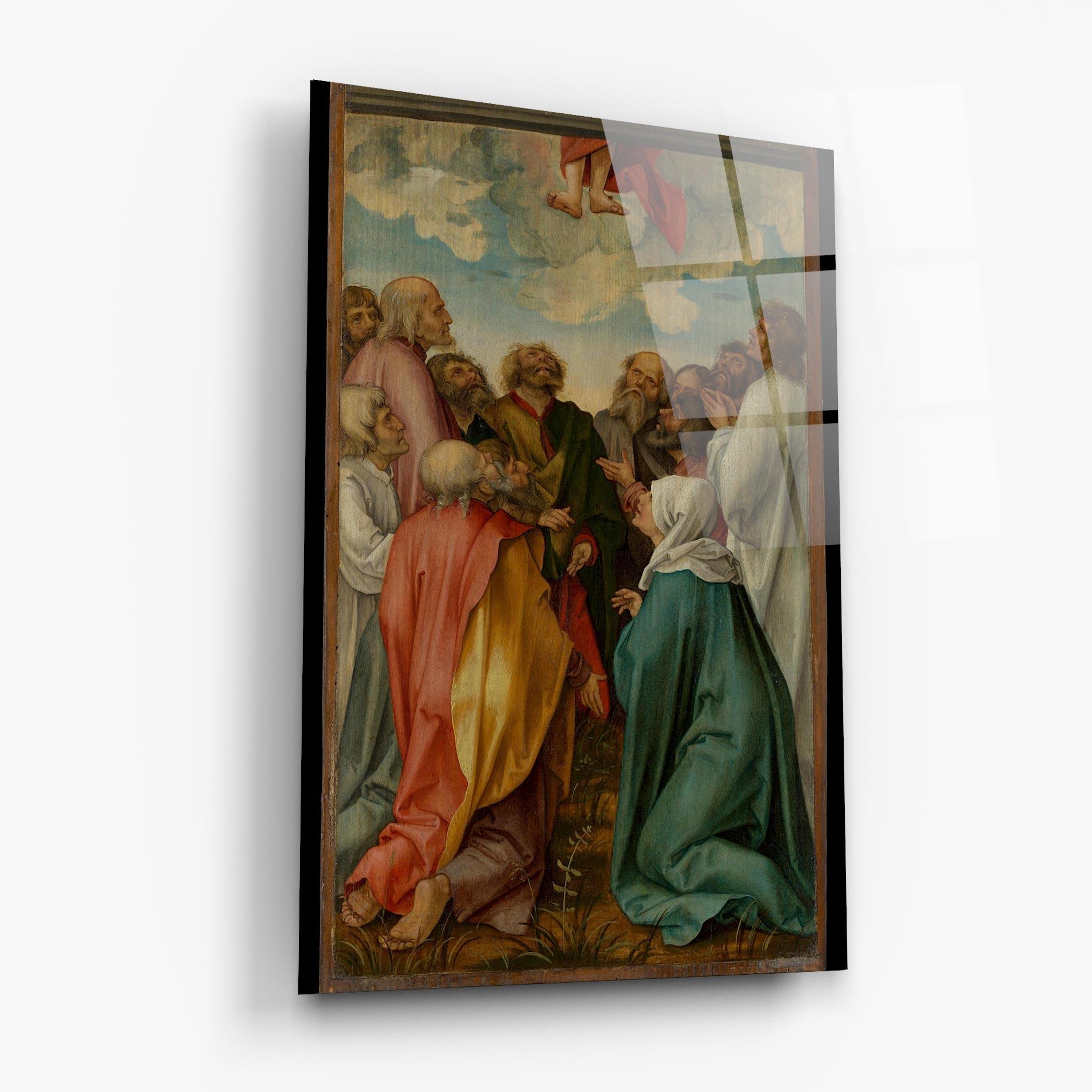 Tablou Sticla Falling From Sky mockup 6