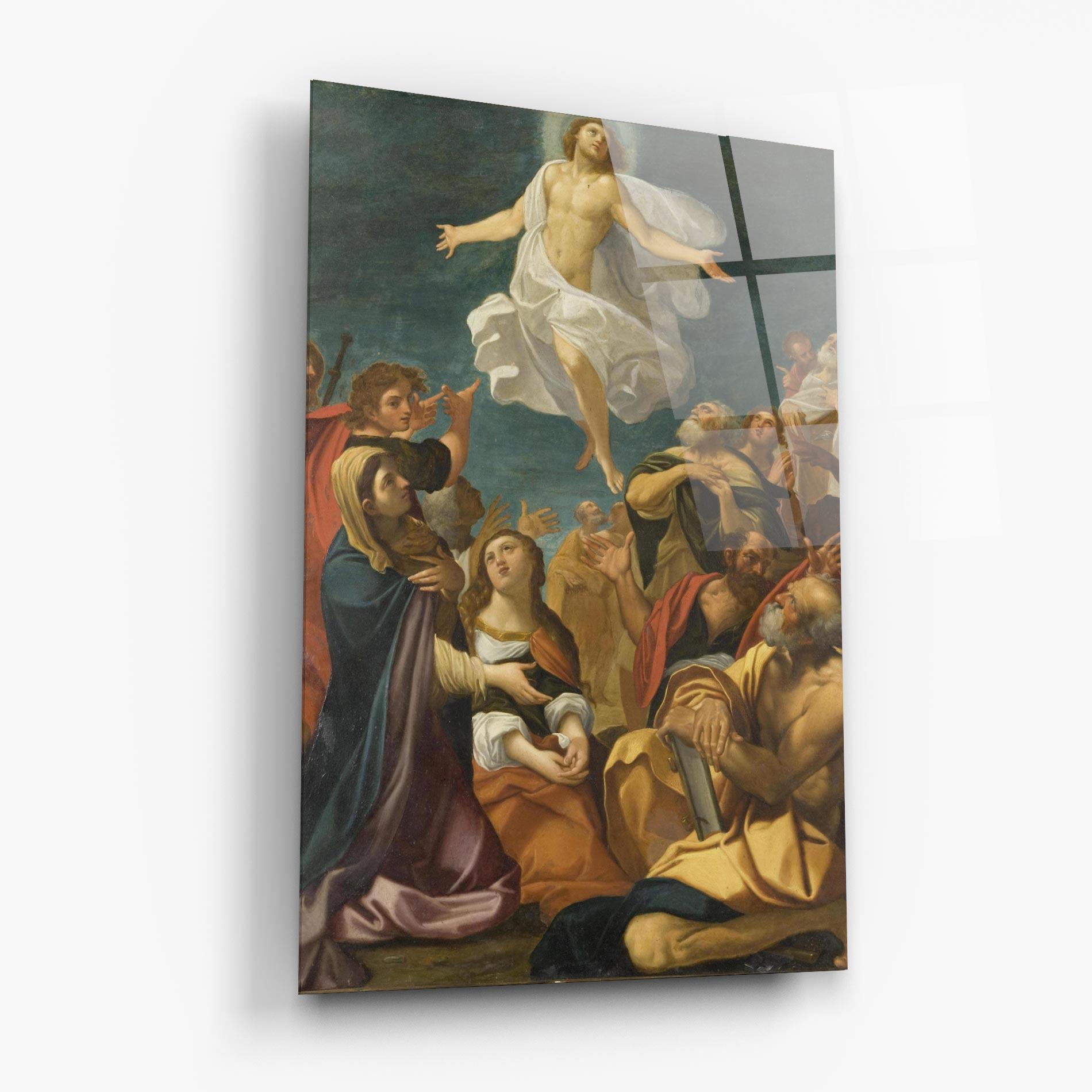 Tablou Sticla Flying Divine Art mockup 6