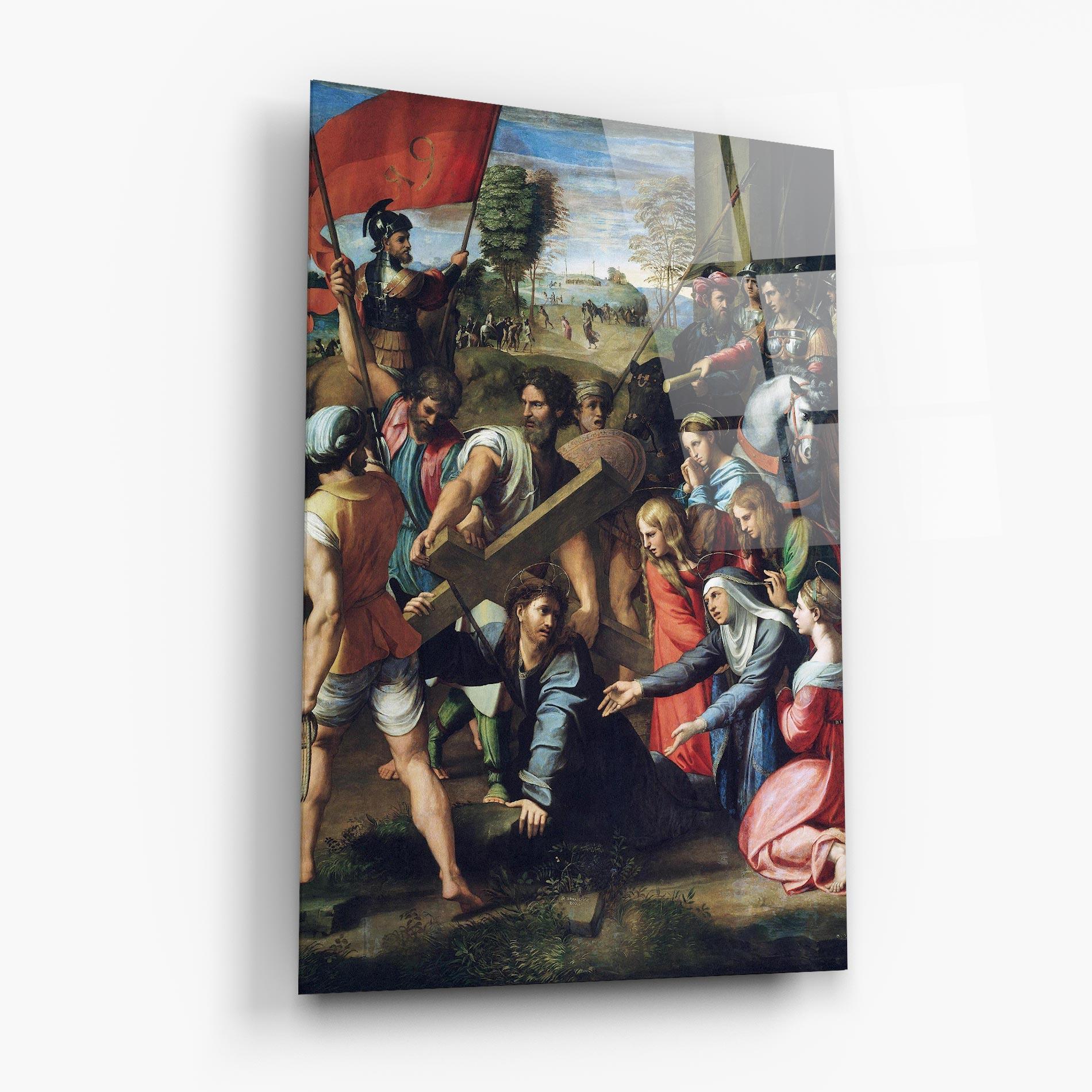 Tablou Sticla Taking The Cross mockup 6