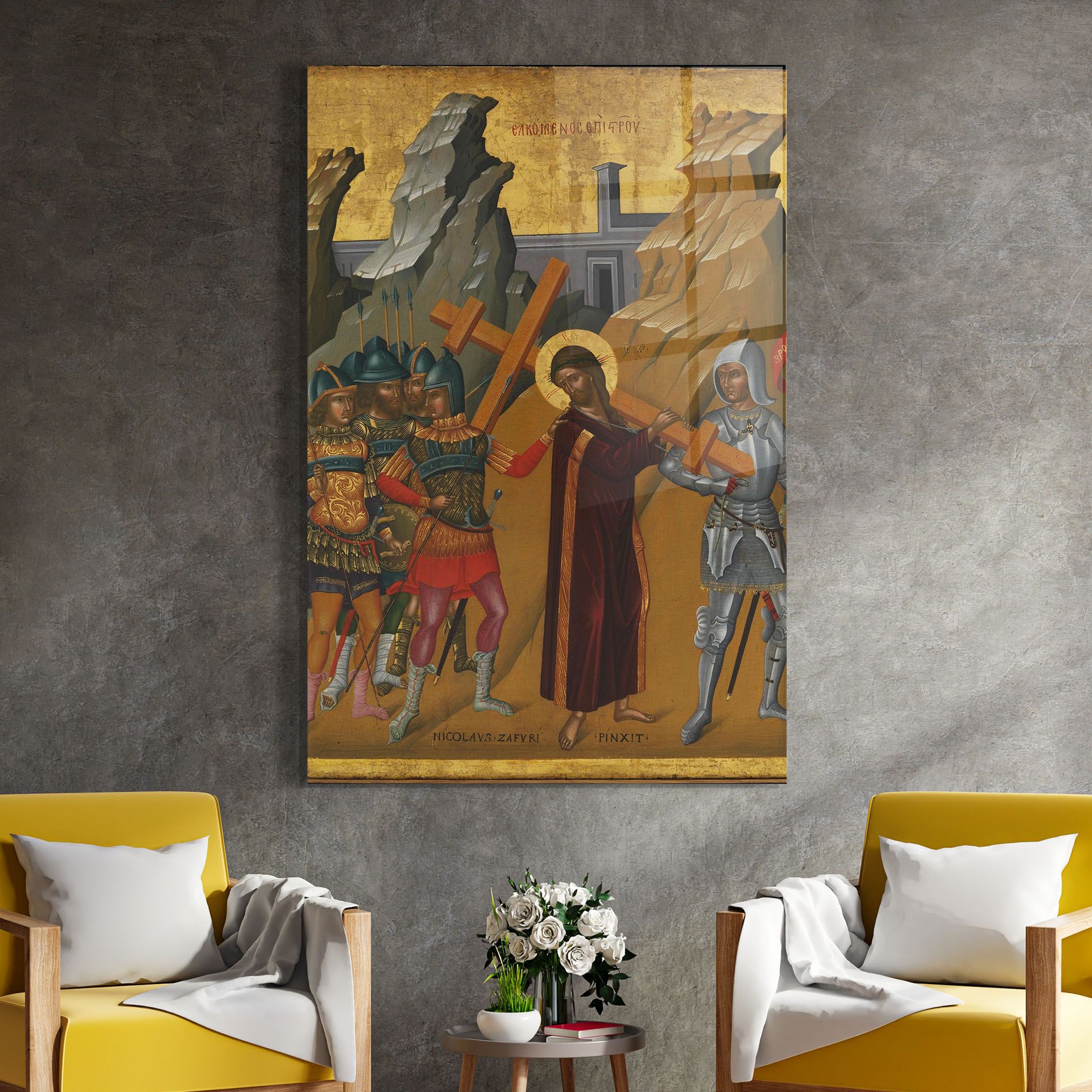 Walking With Cross mockup 4