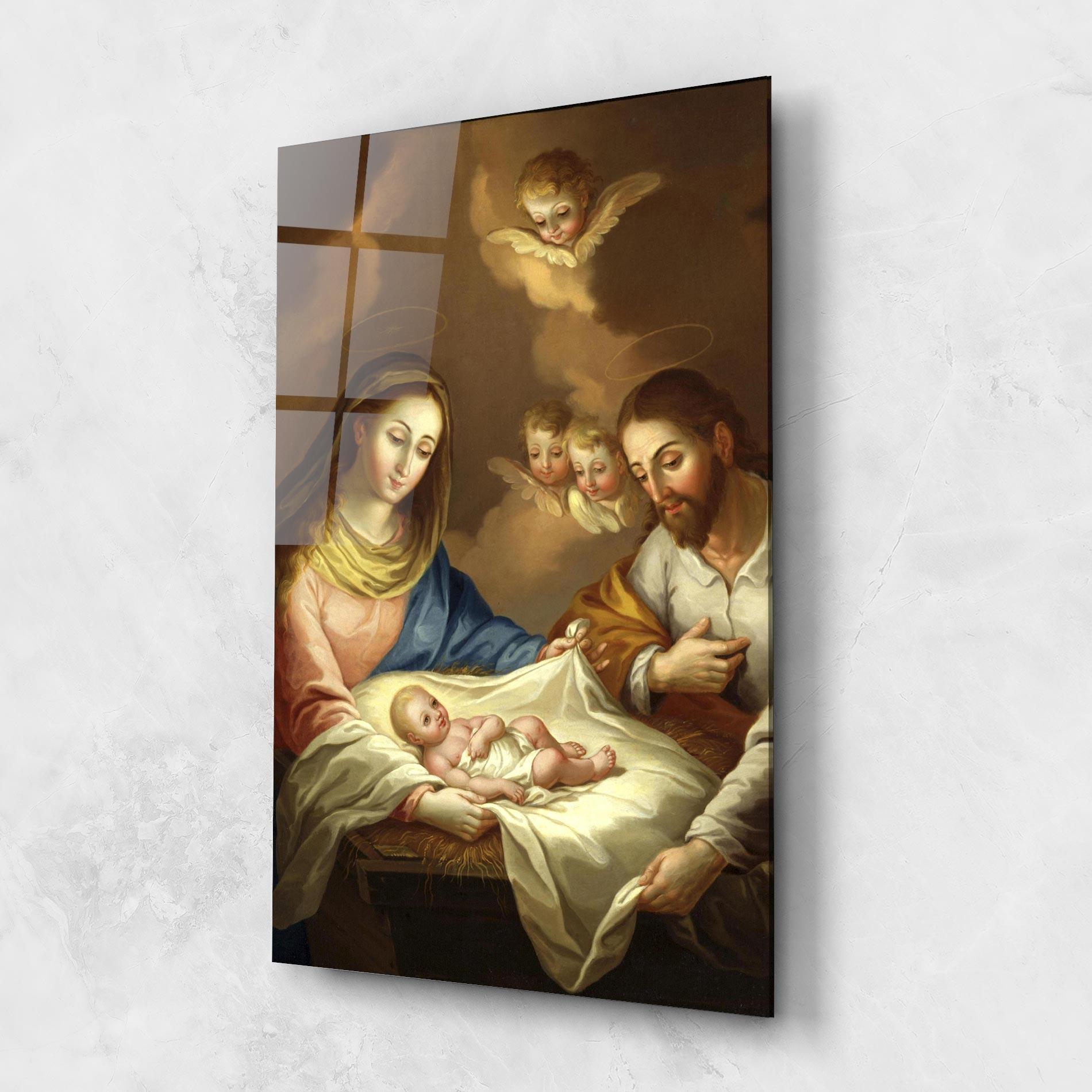 Tablou Sticla Devine Reflection mockup 1