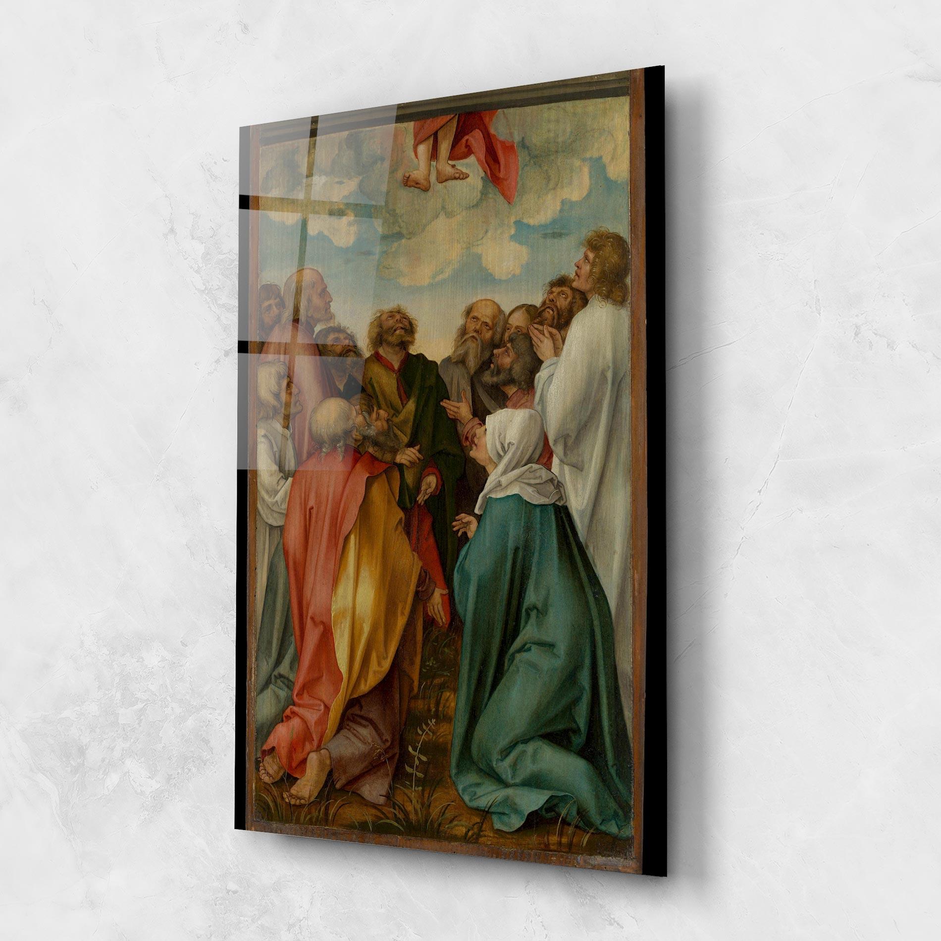 Tablou Sticla Falling From Sky mockup 1