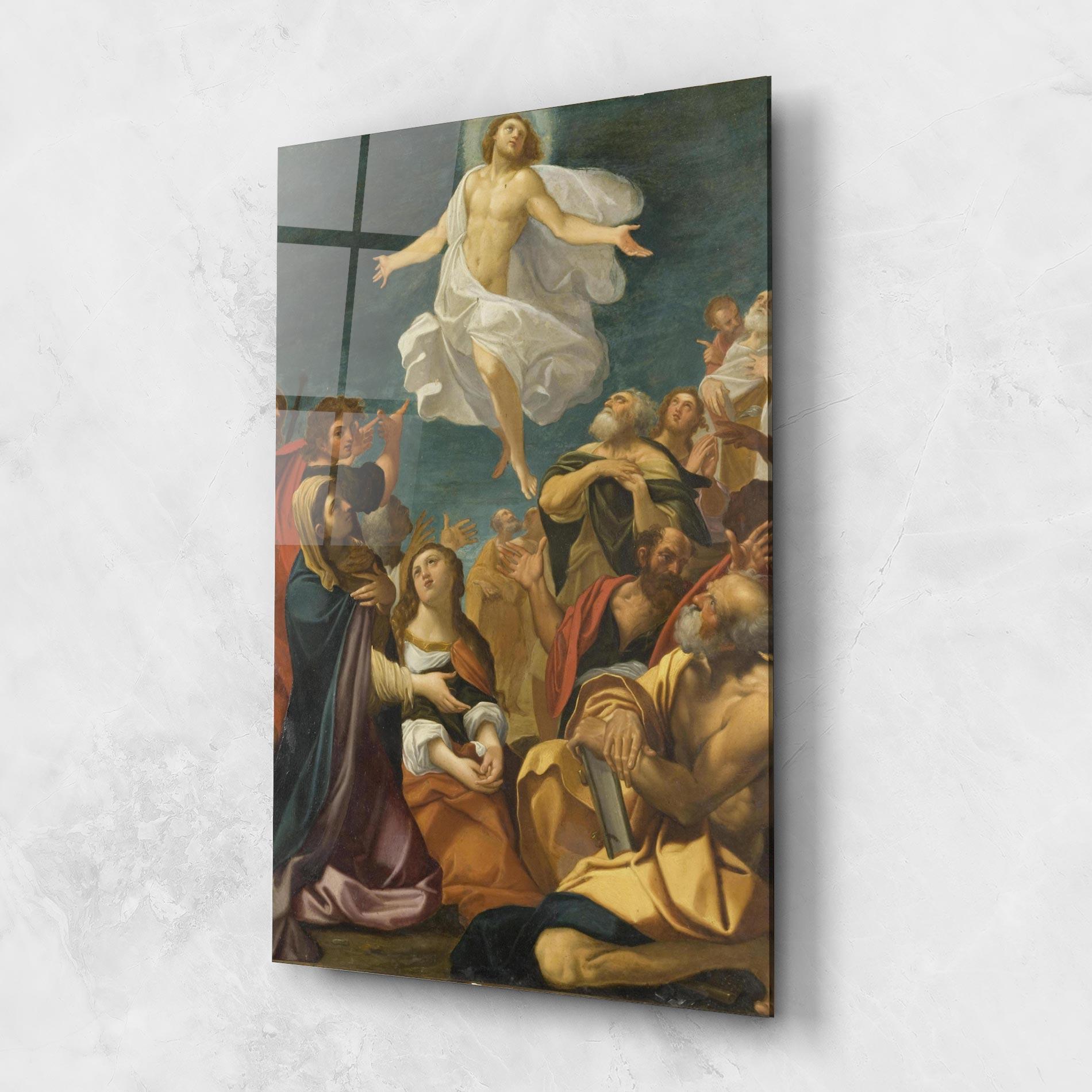 Tablou Sticla Flying Divine Art mockup 1