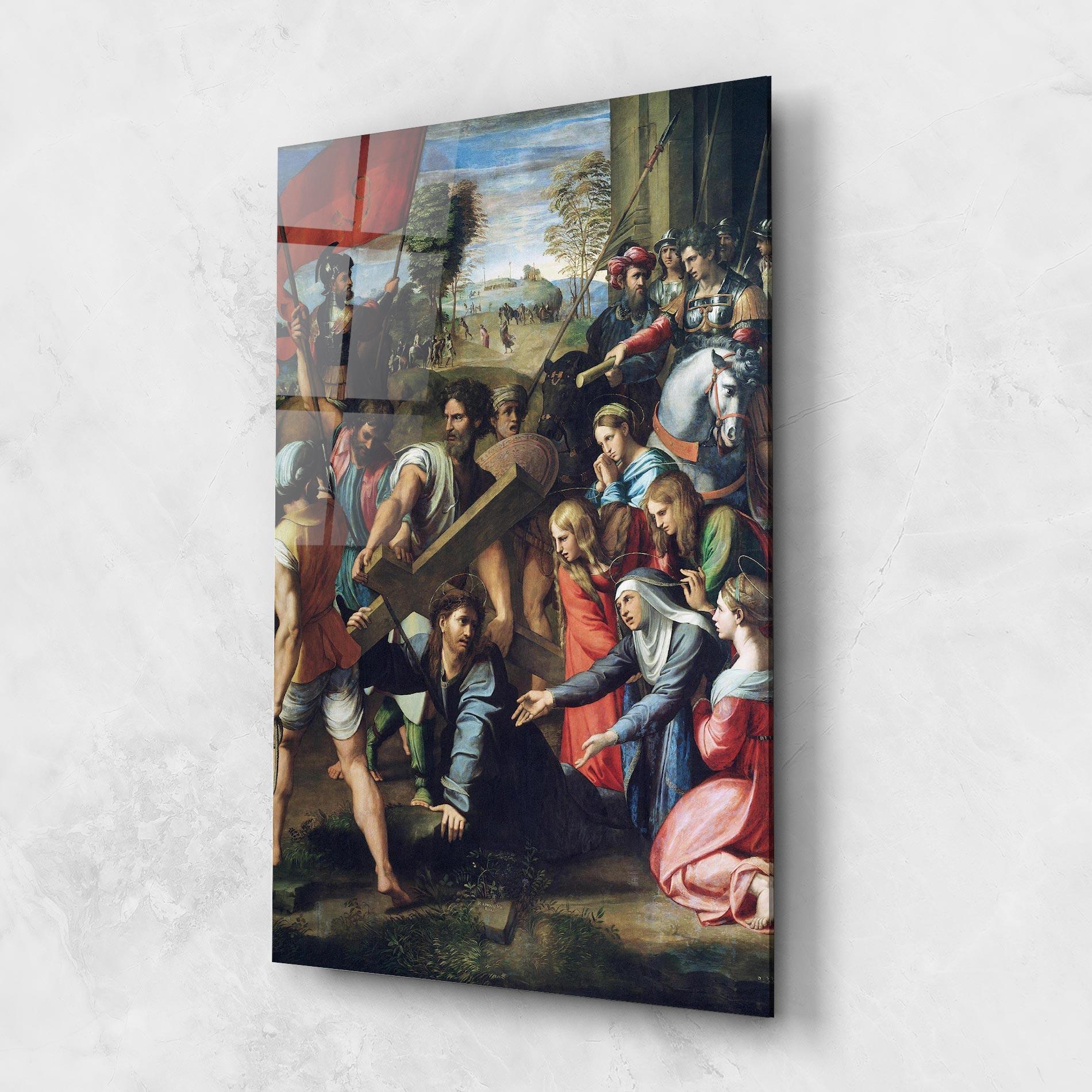 Tablou Sticla Taking The Cross mockup 1