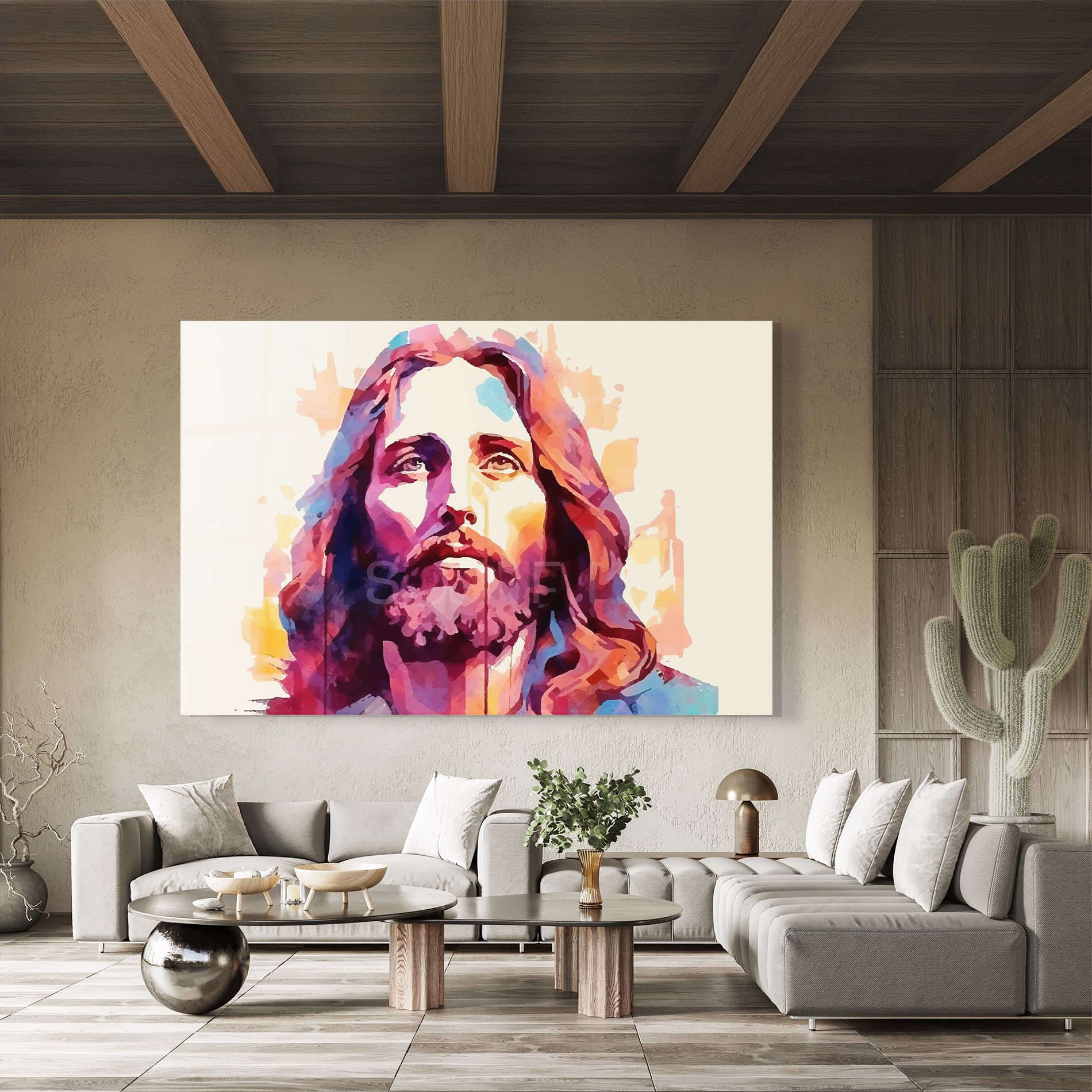 Color Jesus mockup 8