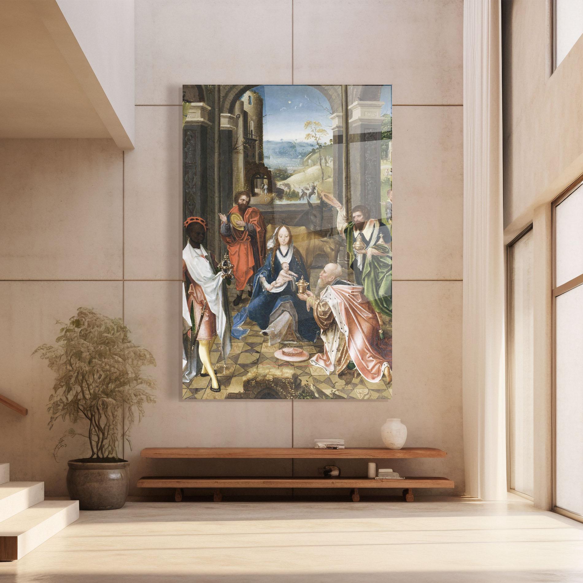 Tablou Sticla Merciful Miracle mockup 8