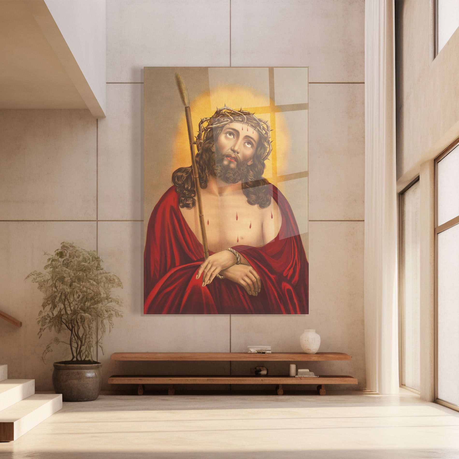 Red Dresses Jesus mockup 8