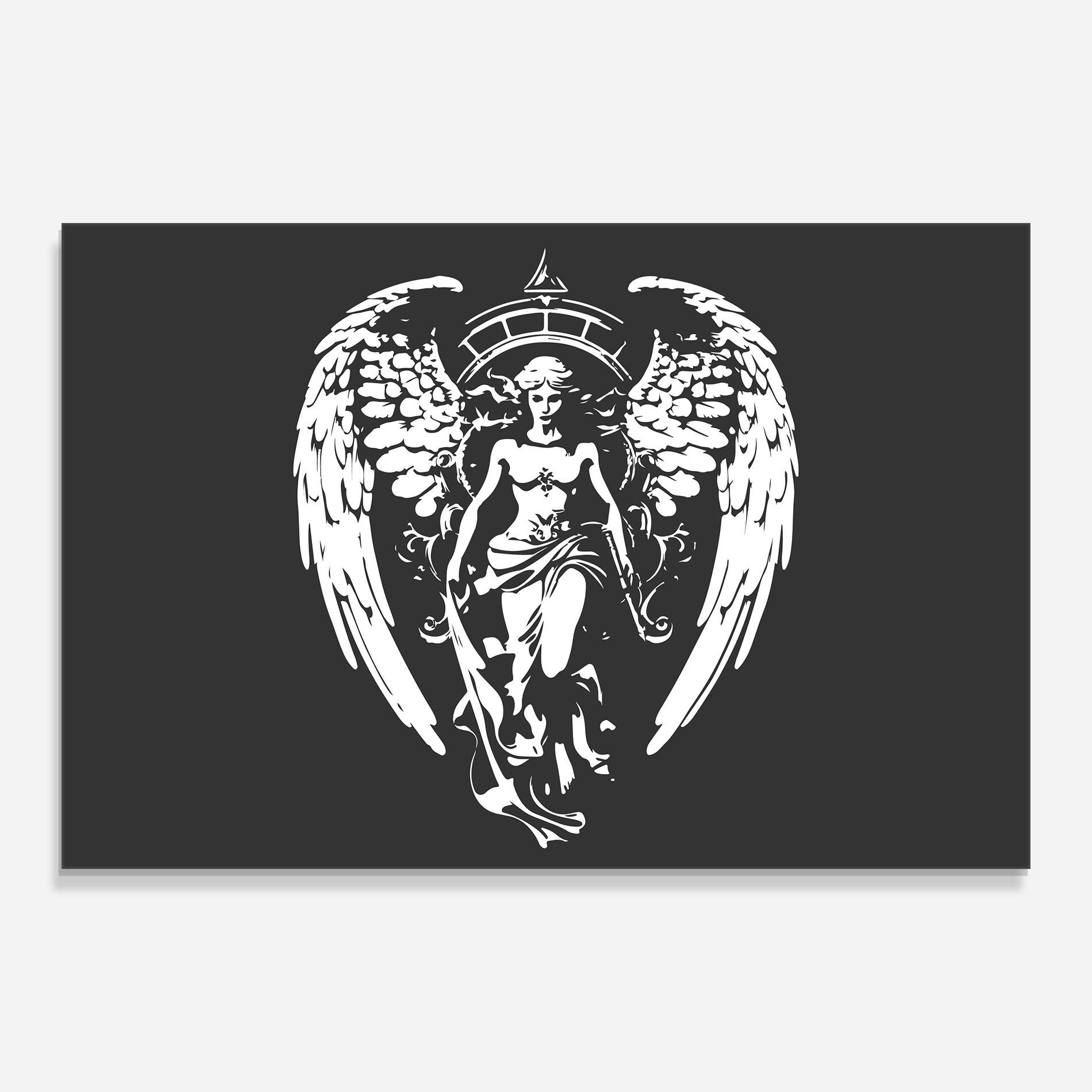 Tablou Sticla Angel Of Jewels mockup 0