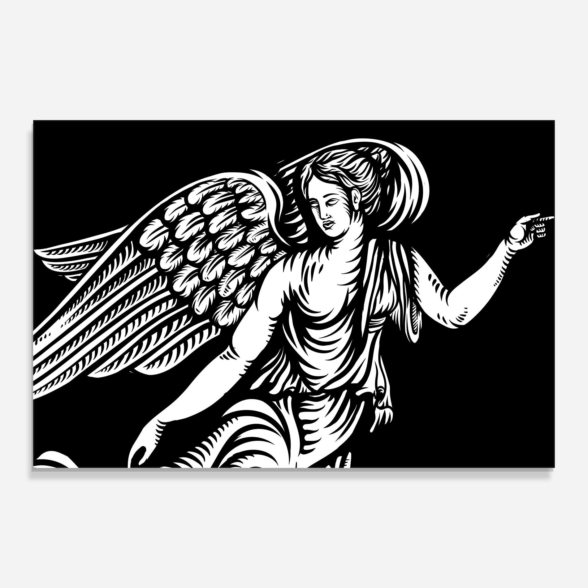 Tablou Sticla Angel Point mockup 0