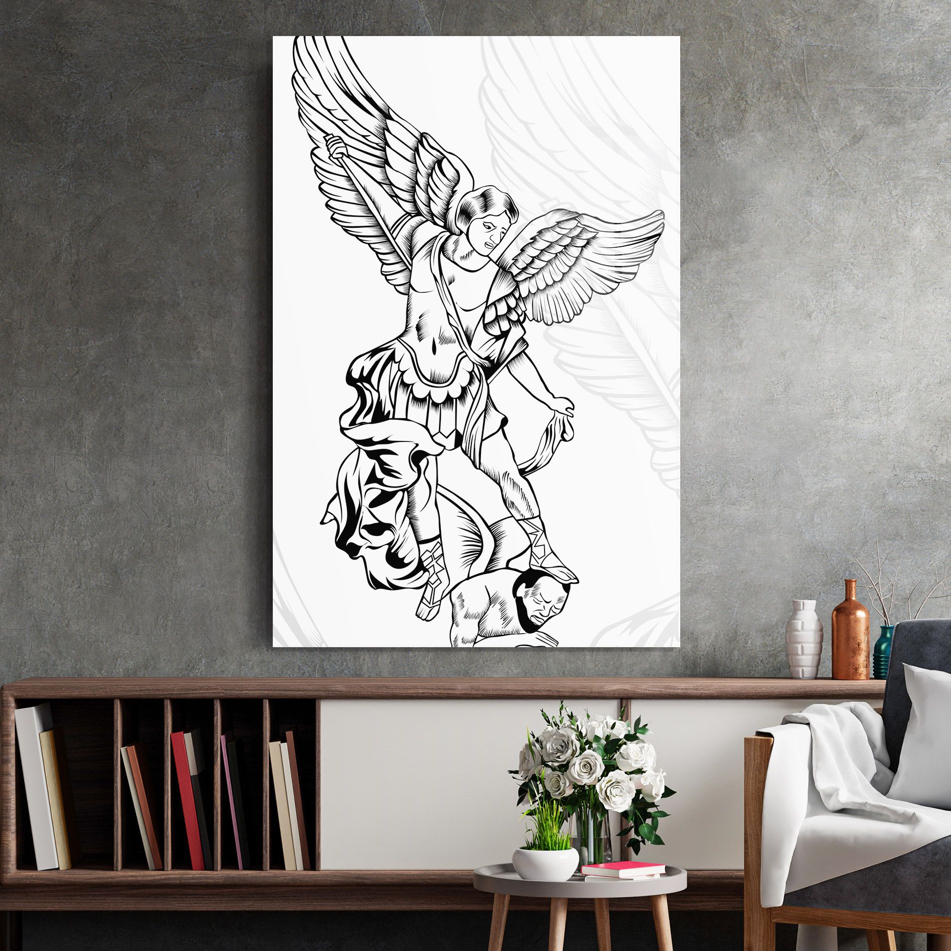 Angel Fight mockup 2