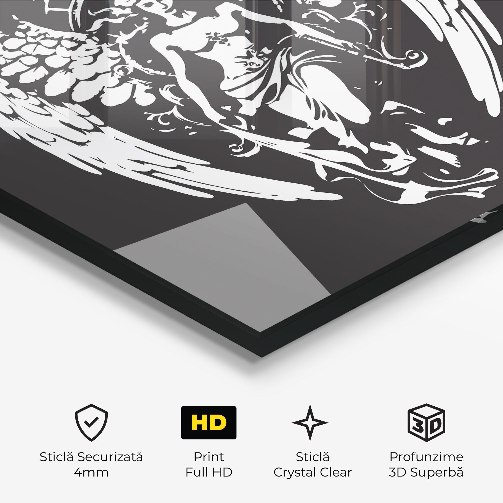 Tablou Sticla Angel Of Jewels mockup 3