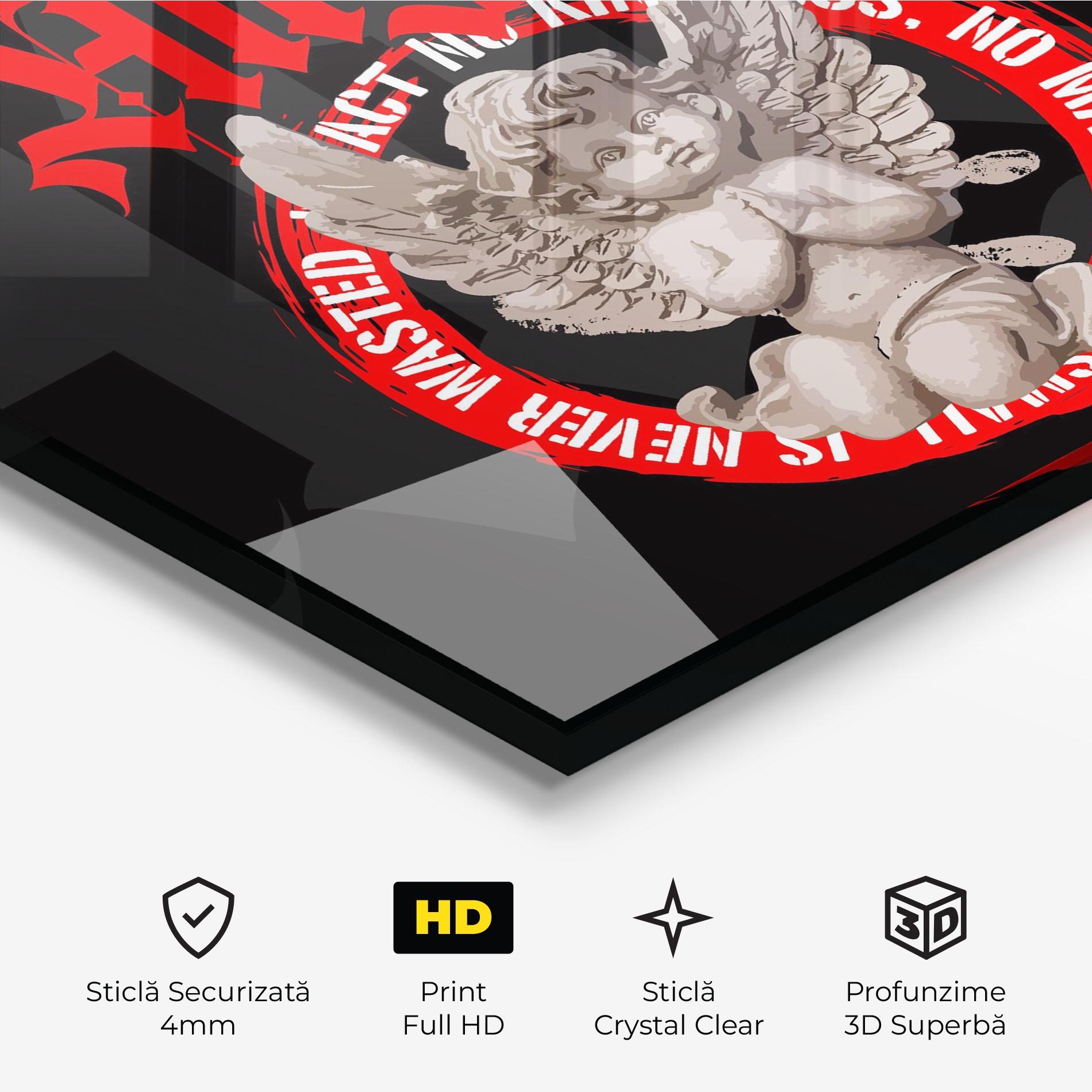 Tablou Sticla Little Angel mockup 3