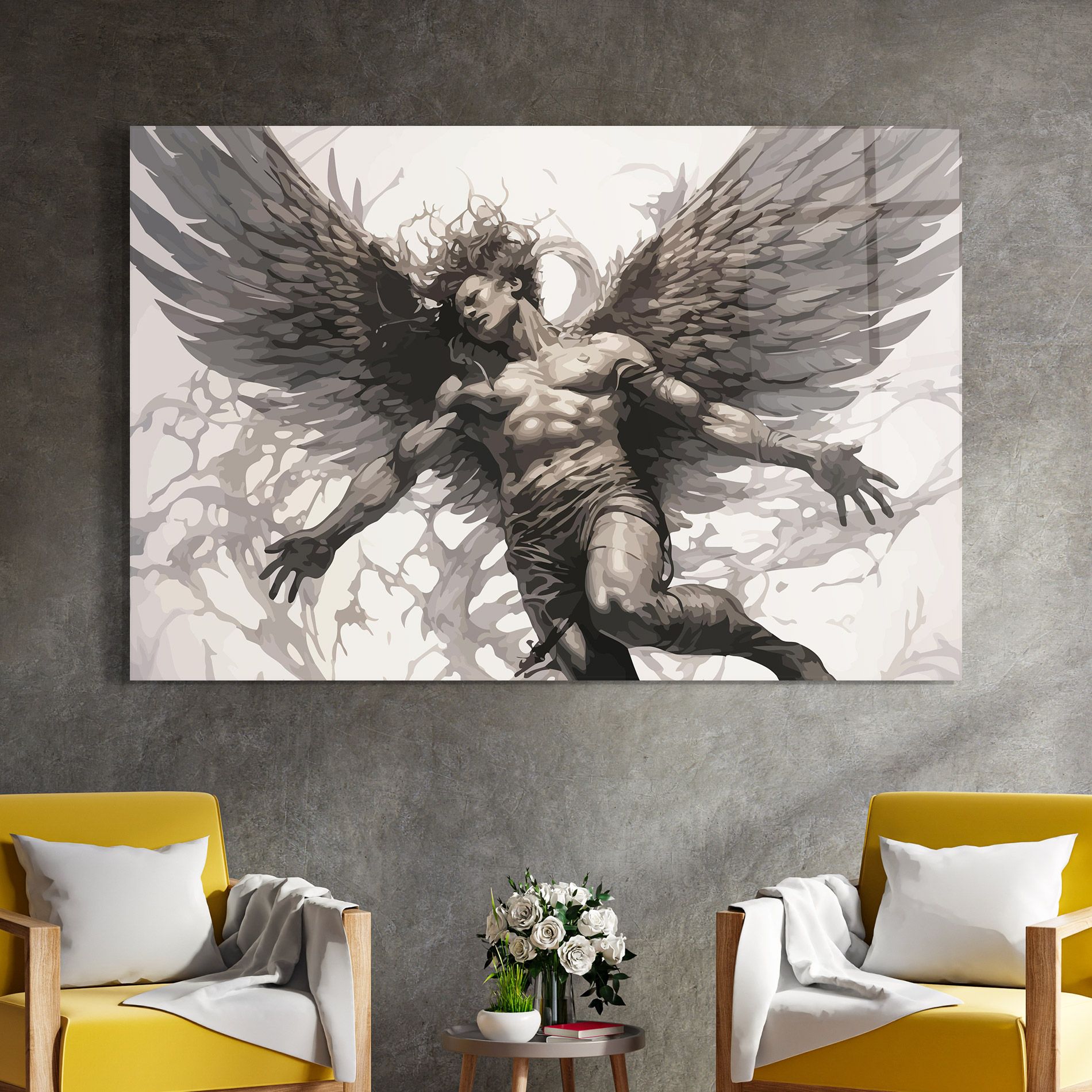 Falling Angel mockup 4