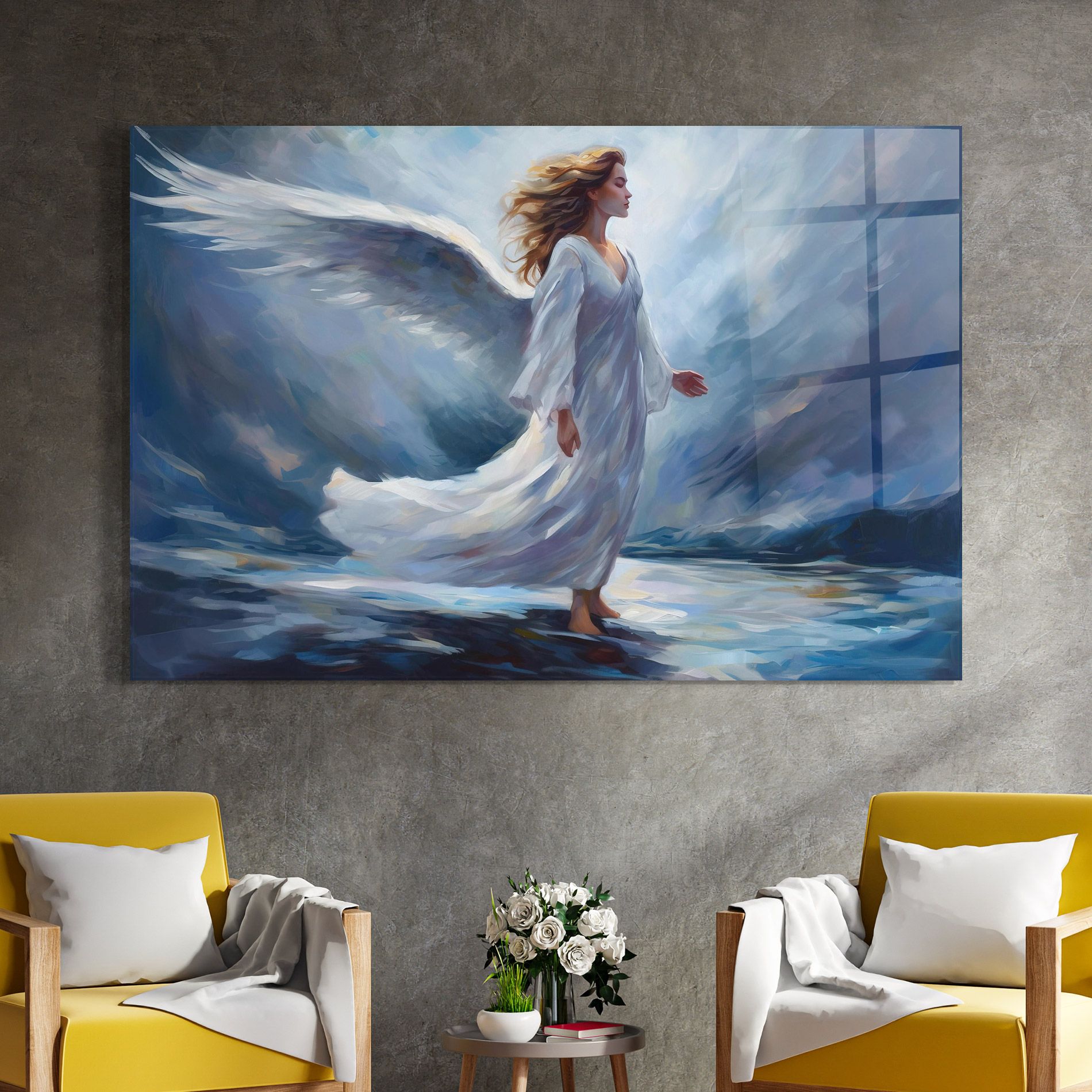 Wind Angel Woman mockup 4