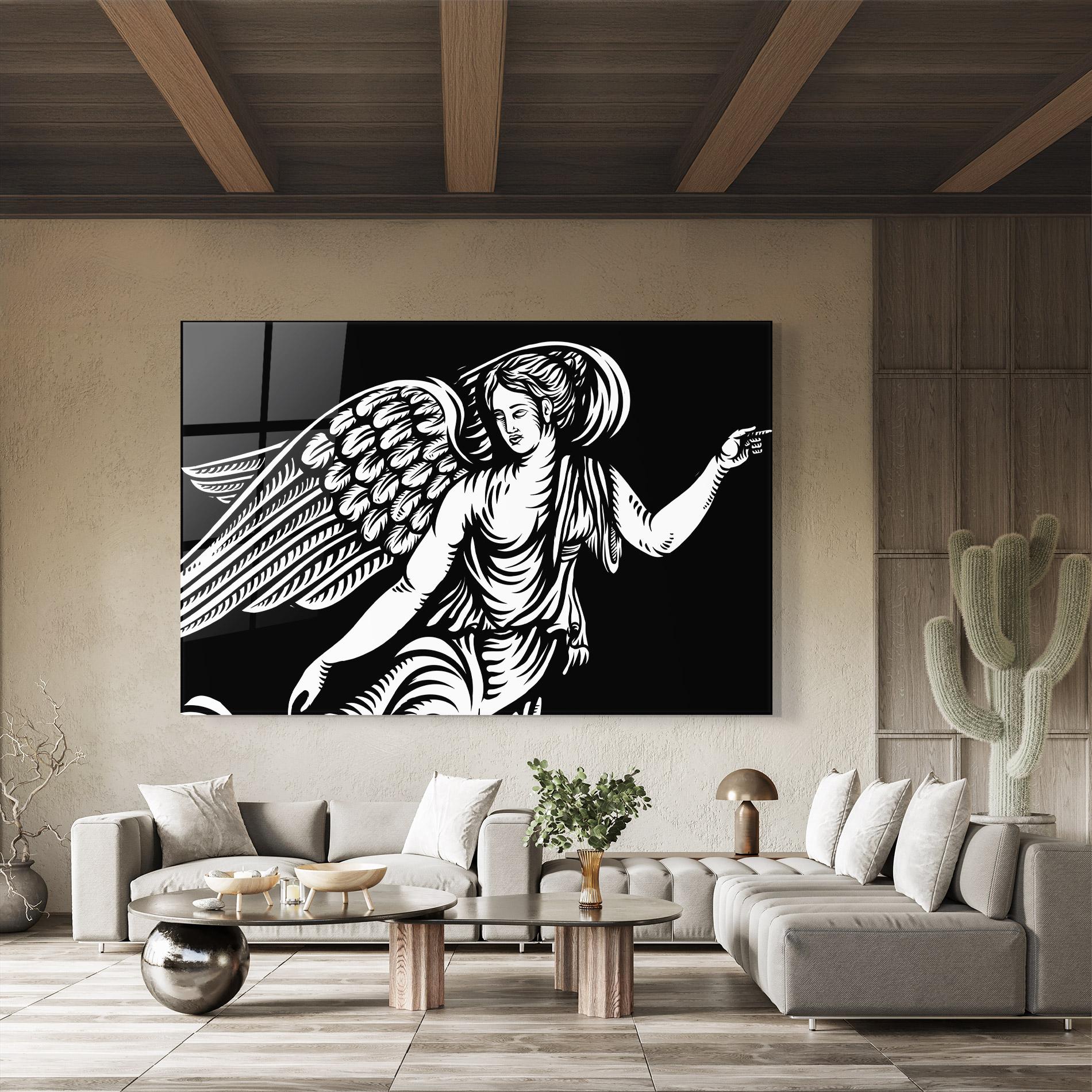 Tablou Sticla Angel Point mockup 8